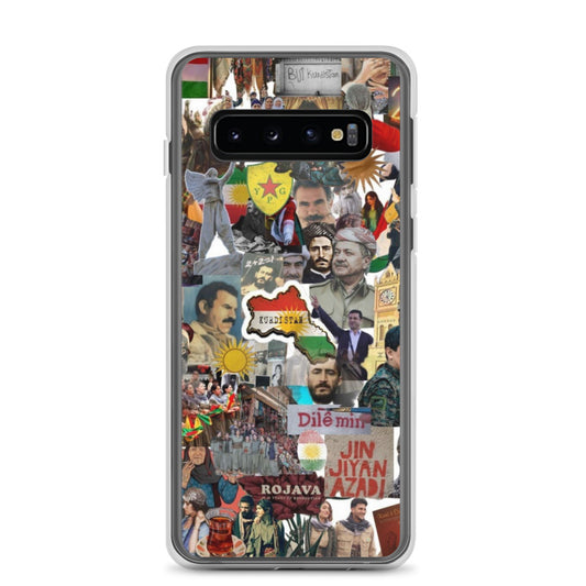 Kurdistan Clear Samsung Case | Em ji bîr nekin - Kurdish Identity Phone Case | MarsoniPrint