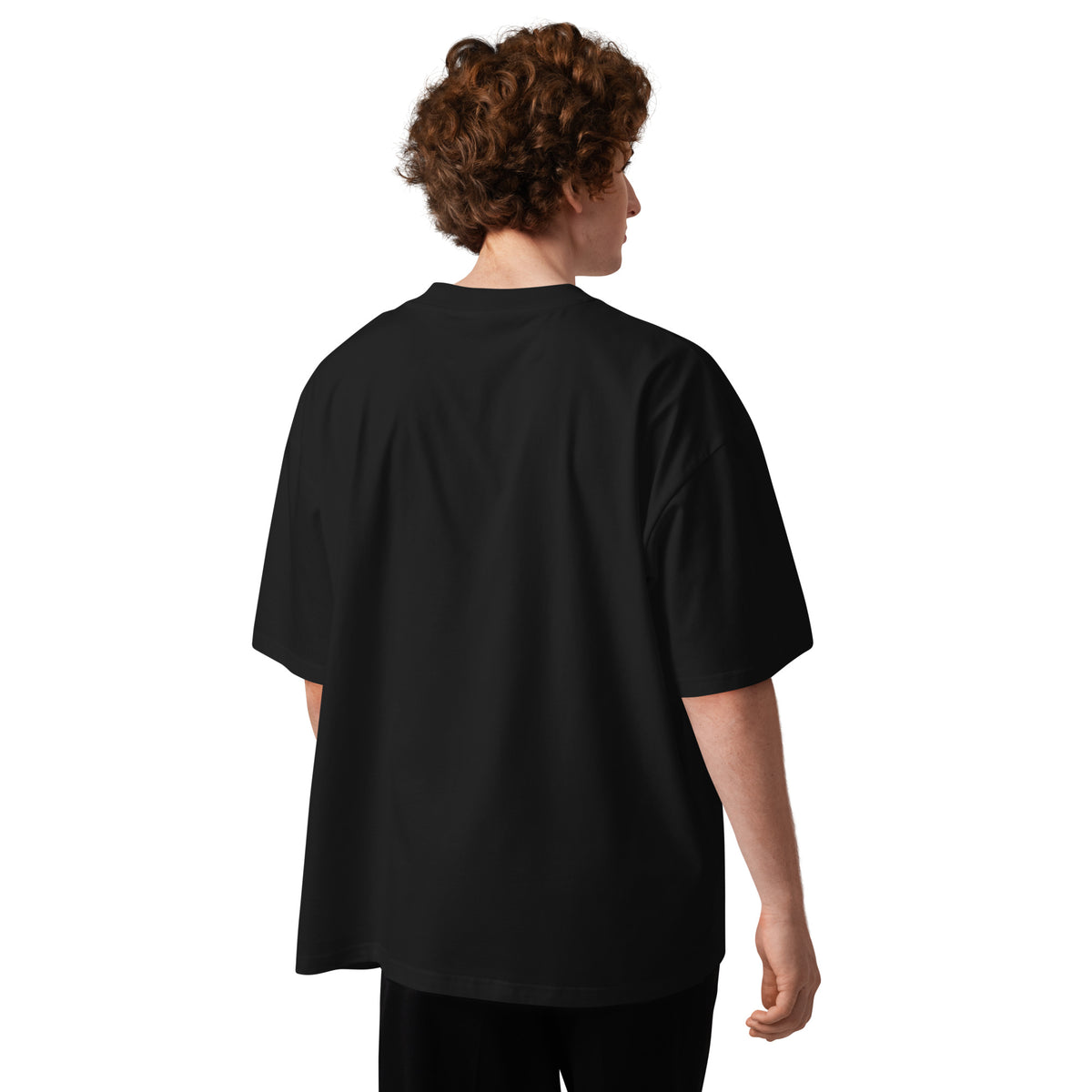 T-shirt Oversize con Stampa Mappa e Bandiera del Kurdistan | Cotone Biologico – Vestibilità unisex