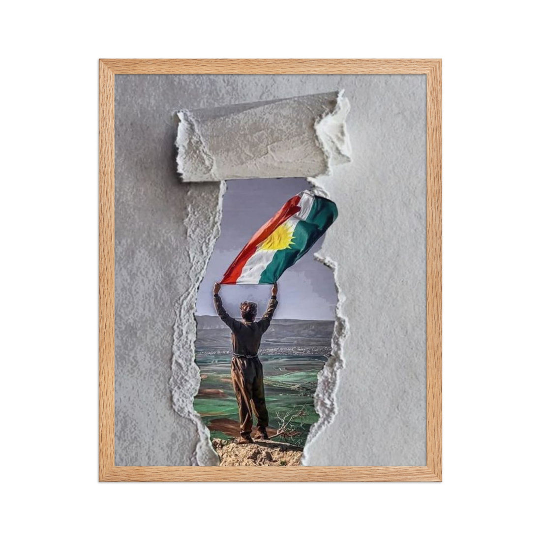 Meaning of Kurdish symbols the Kurdistan flag map and Yek Perca