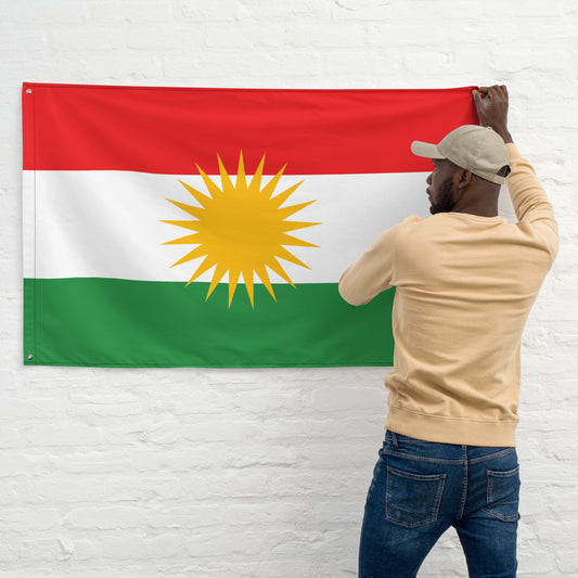 Kurdistan Flag | Cultural Identity & Heritage Design - Kurdish Identity Product | MarsoniPrint