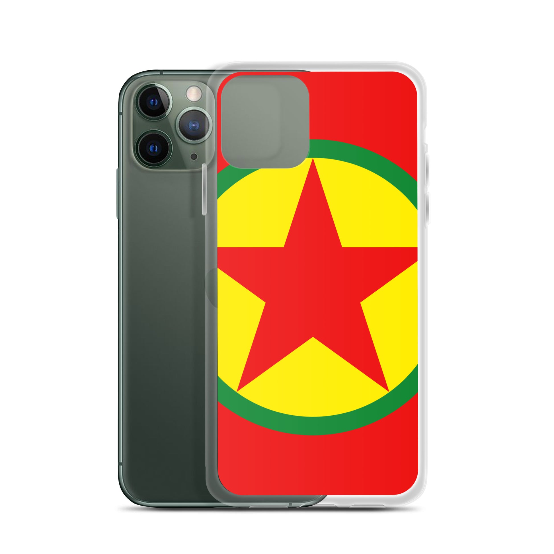 Kurdistan Clear iPhone Case | Kurdish Identity Phone Case - Kurdish Identity Phone Case | MarsoniPrint