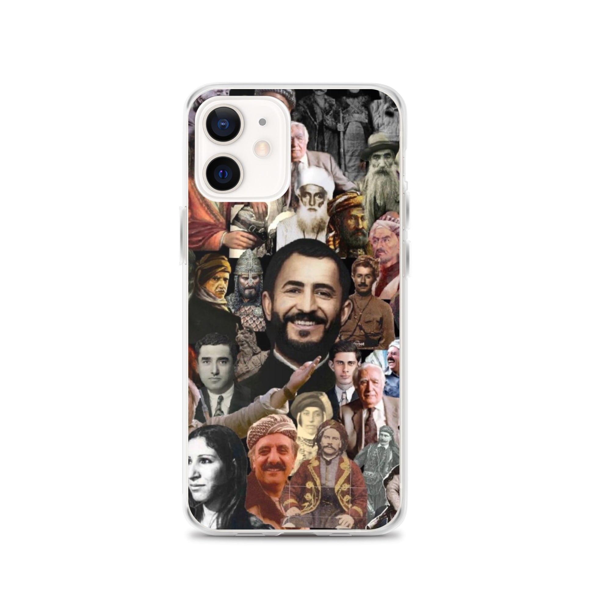 Kurdistan Leaders Clear iPhone Case | Em ji bîr nekin - Kurdish Identity Phone Case | MarsoniPrint