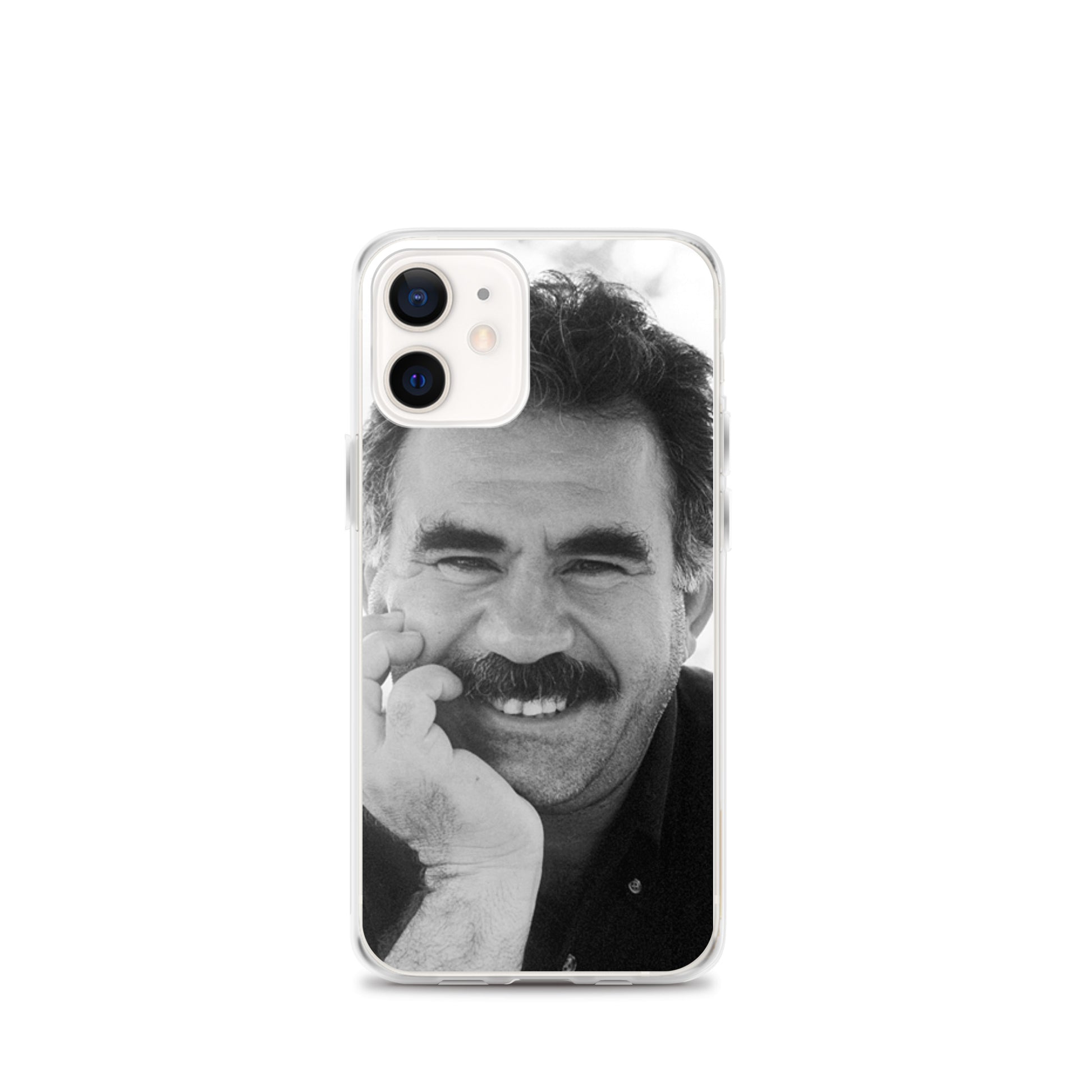 Brez Abdullah Ocalan Clear iPhone Case | Kurdish Phone Case - Kurdish Identity Phone Case | MarsoniPrint