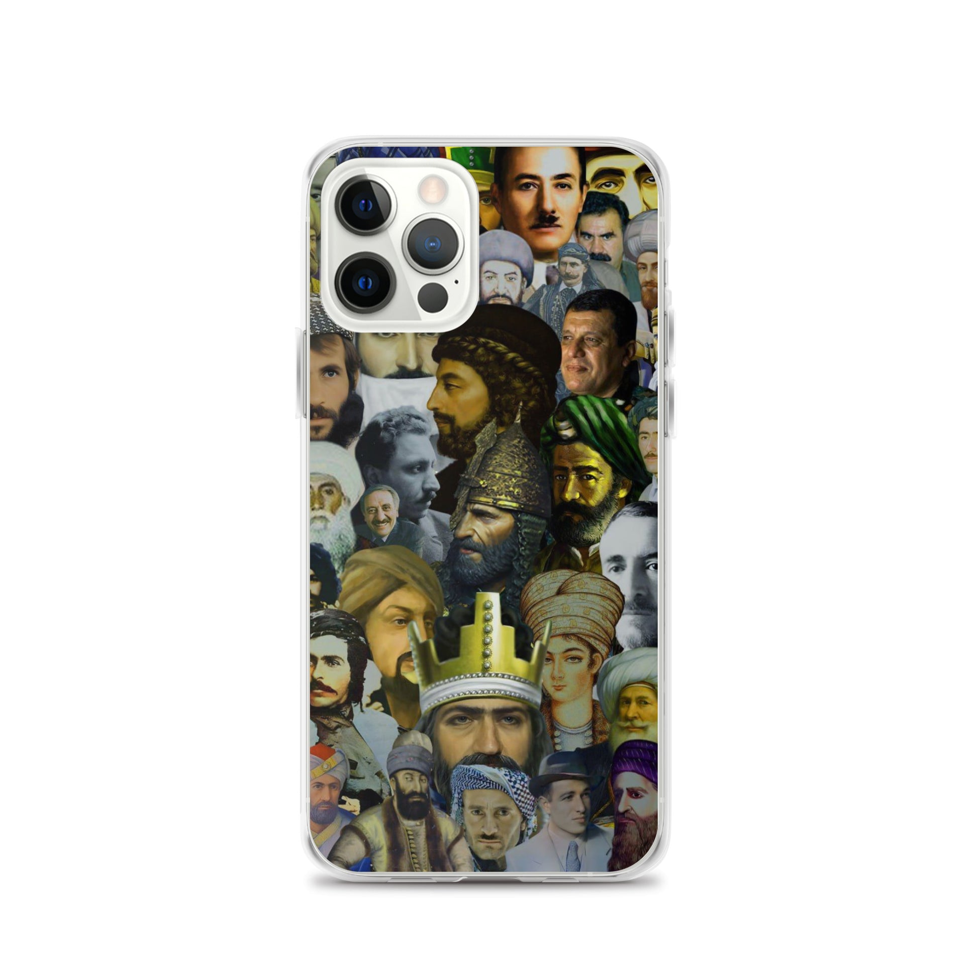 Kurdistan Clear iPhone Case | Em ê ji bîr nekin Kurdish Design - Kurdish Identity Phone Case | MarsoniPrint