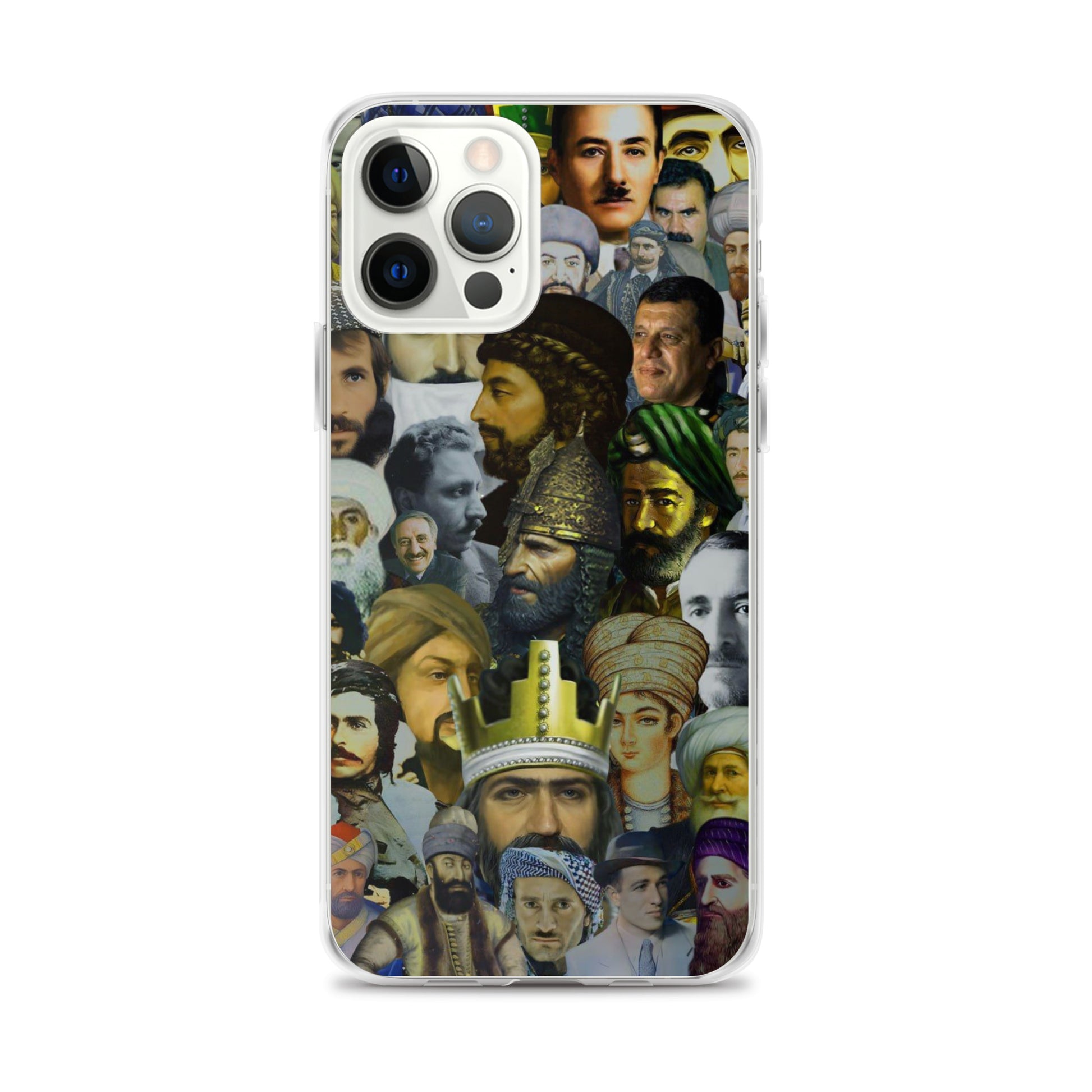 Kurdistan Clear iPhone Case | Em ê ji bîr nekin Kurdish Design - Kurdish Identity Phone Case | MarsoniPrint