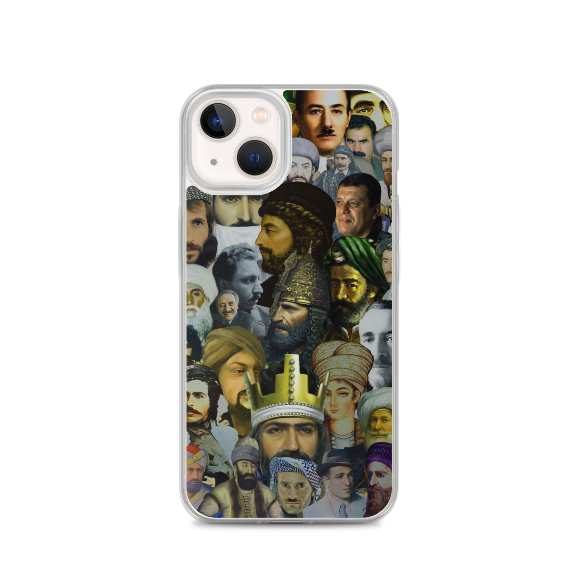 Kurdistan Clear iPhone Case | Em ê ji bîr nekin Kurdish Design - Kurdish Identity Phone Case | MarsoniPrint