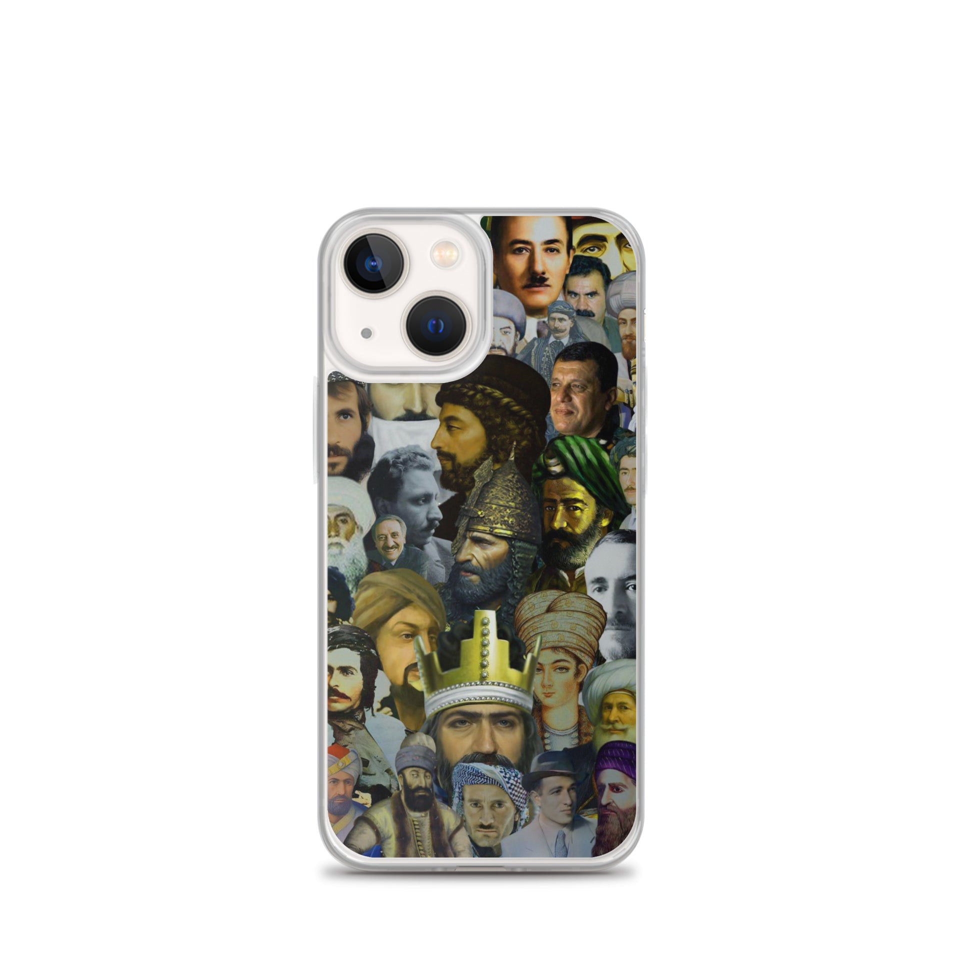 Kurdistan Clear iPhone Case | Em ê ji bîr nekin Kurdish Design - Kurdish Identity Phone Case | MarsoniPrint