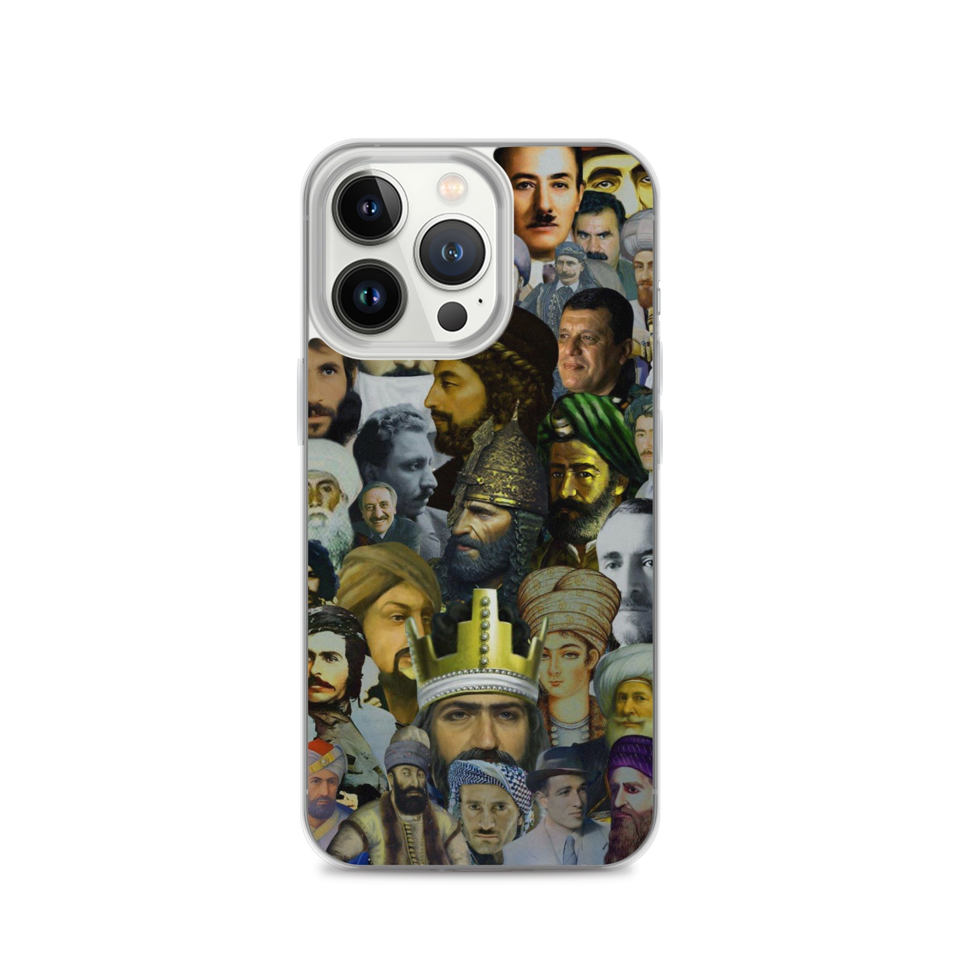 Kurdistan Clear iPhone Case | Em ê ji bîr nekin Kurdish Design - Kurdish Identity Phone Case | MarsoniPrint