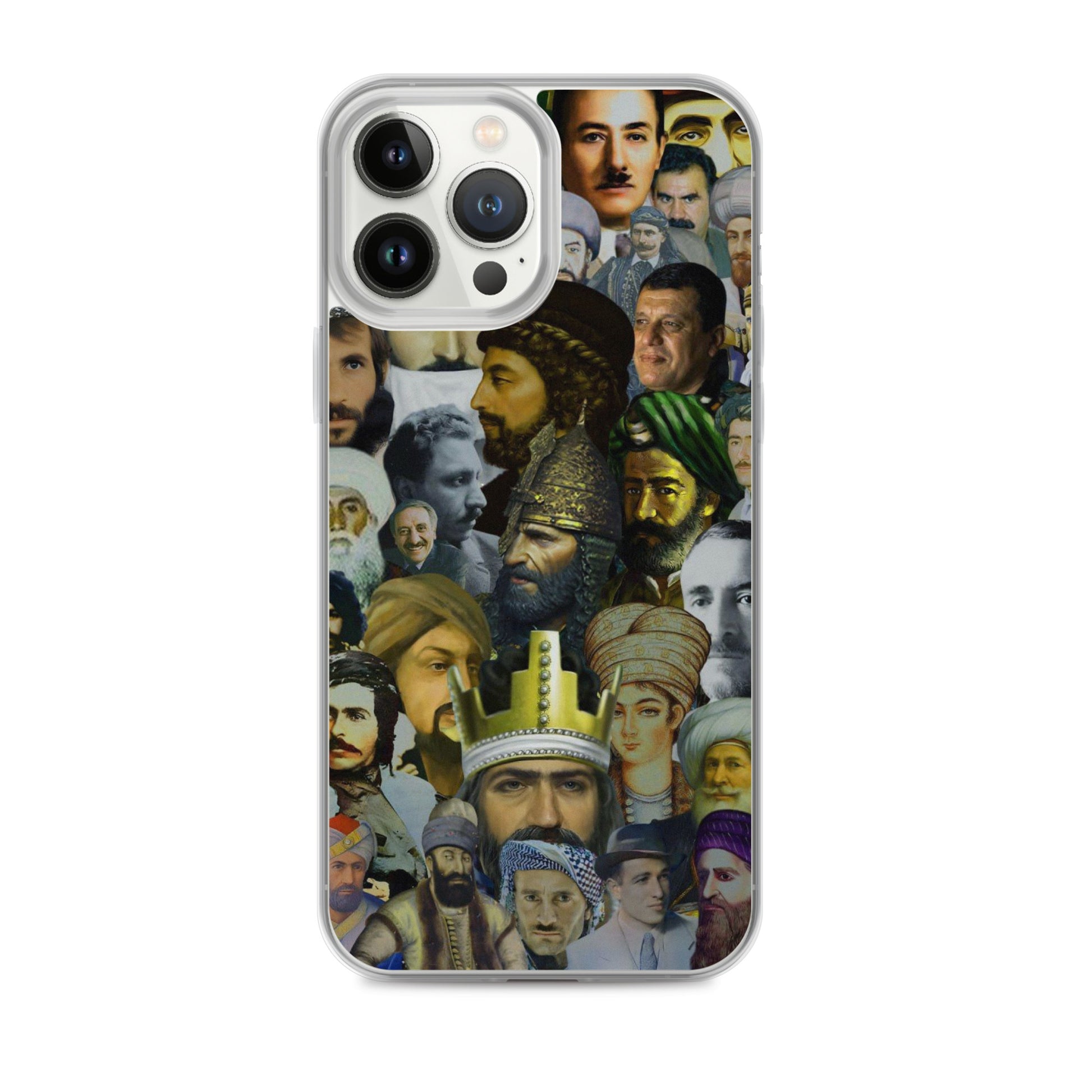 Kurdistan Clear iPhone Case | Em ê ji bîr nekin Kurdish Design - Kurdish Identity Phone Case | MarsoniPrint