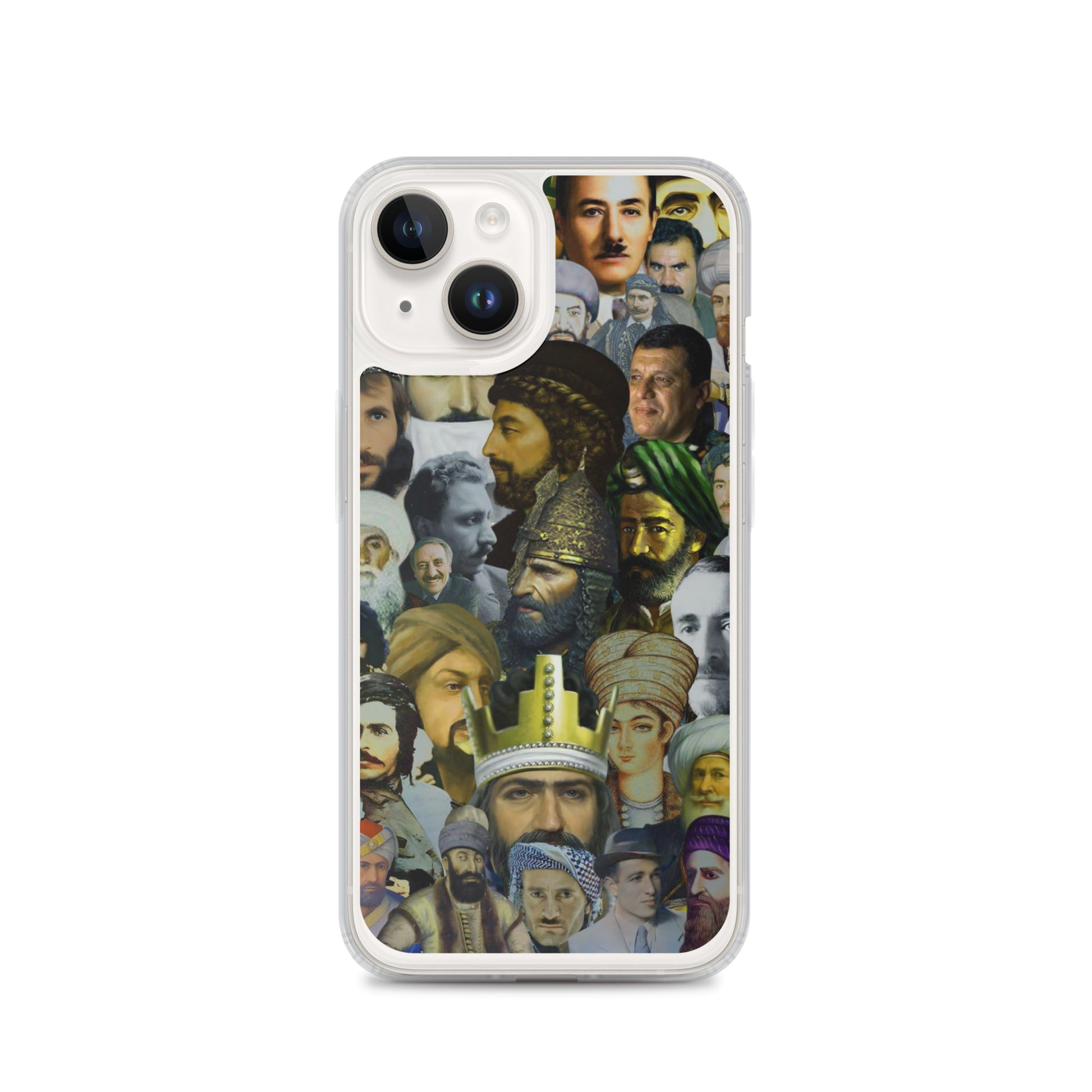 Kurdistan Clear iPhone Case | Em ê ji bîr nekin Kurdish Design - Kurdish Identity Phone Case | MarsoniPrint