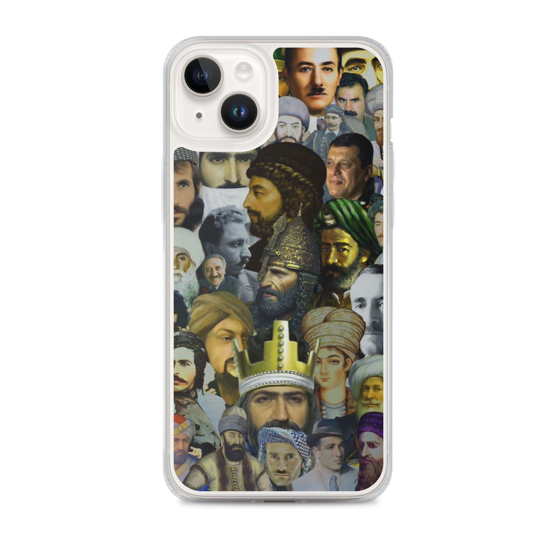 Kurdistan Clear iPhone Case | Em ê ji bîr nekin Kurdish Design - Kurdish Identity Phone Case | MarsoniPrint