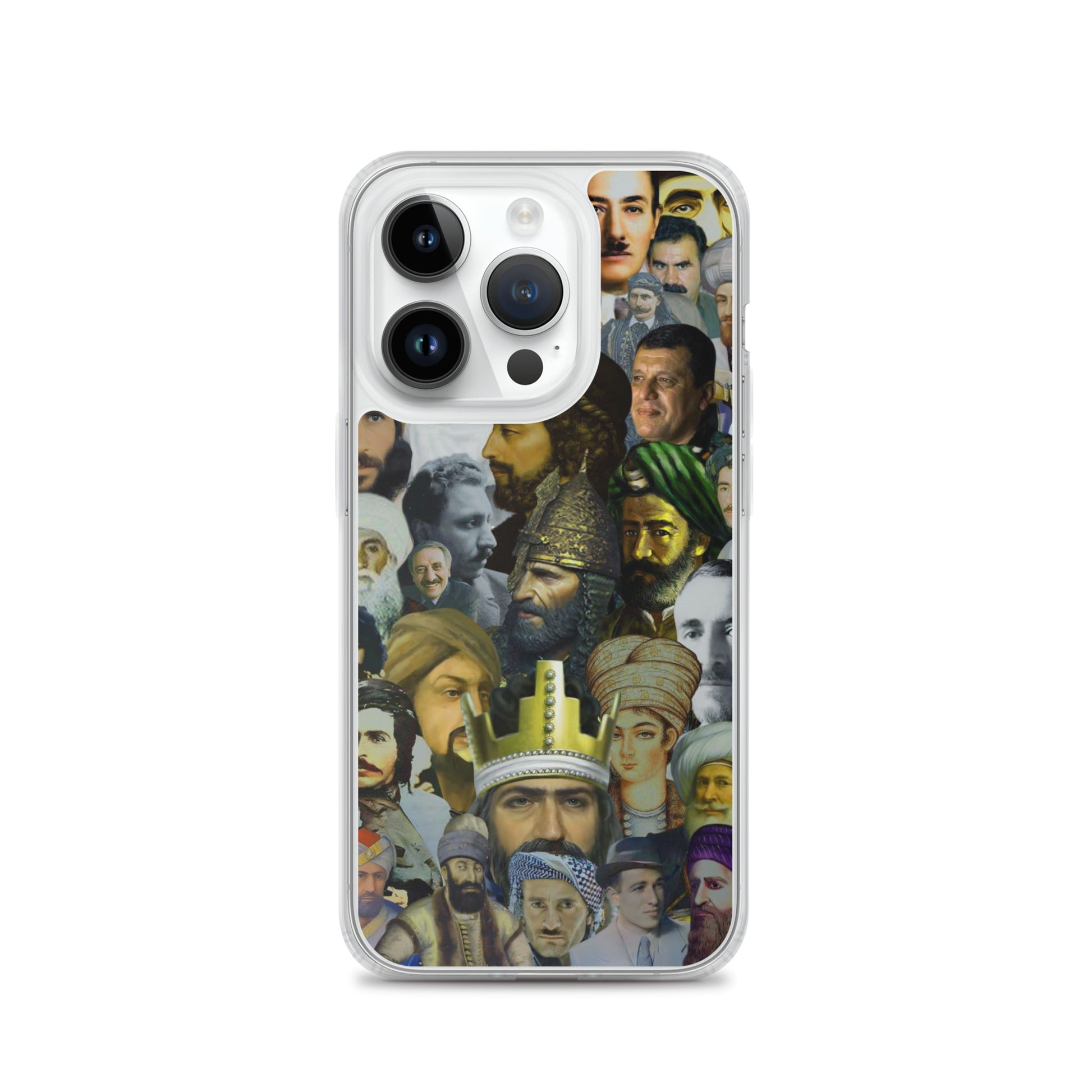 Kurdistan Clear iPhone Case | Em ê ji bîr nekin Kurdish Design - Kurdish Identity Phone Case | MarsoniPrint