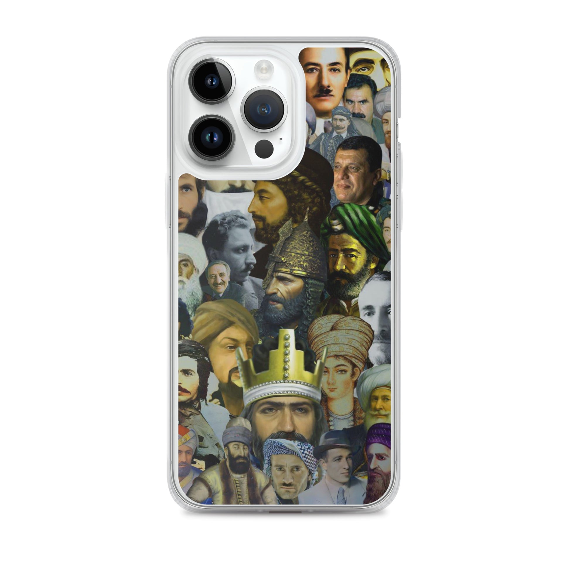 Kurdistan Clear iPhone Case | Em ê ji bîr nekin Kurdish Design - Kurdish Identity Phone Case | MarsoniPrint