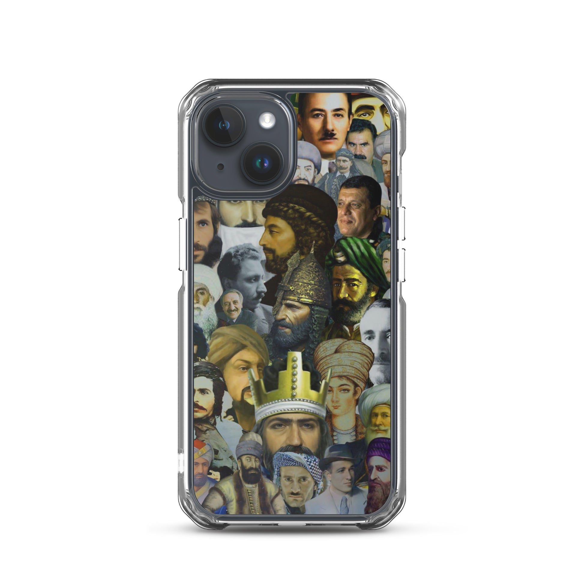 Kurdistan Clear iPhone Case | Em ê ji bîr nekin Kurdish Design - Kurdish Identity Phone Case | MarsoniPrint