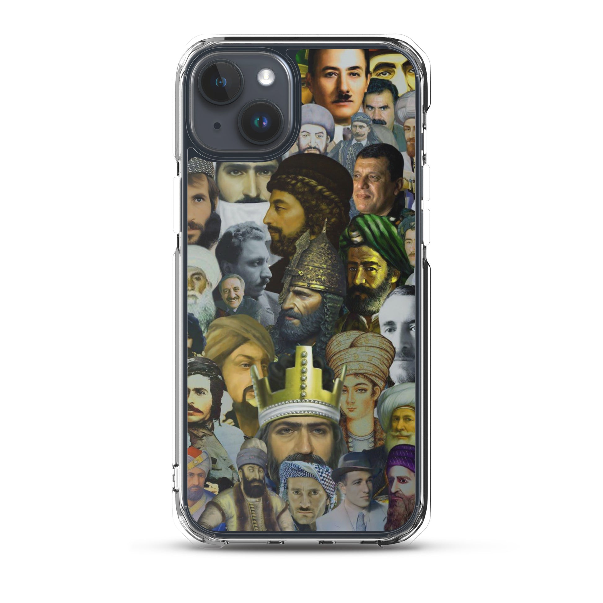 Kurdistan Clear iPhone Case | Em ê ji bîr nekin Kurdish Design - Kurdish Identity Phone Case | MarsoniPrint