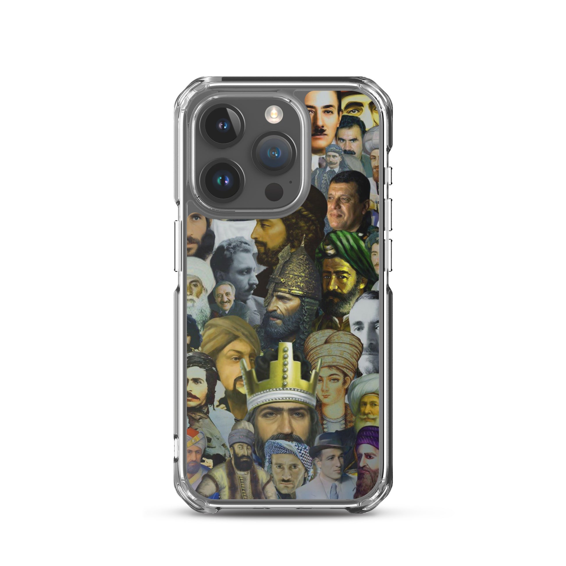 Kurdistan Clear iPhone Case | Em ê ji bîr nekin Kurdish Design - Kurdish Identity Phone Case | MarsoniPrint