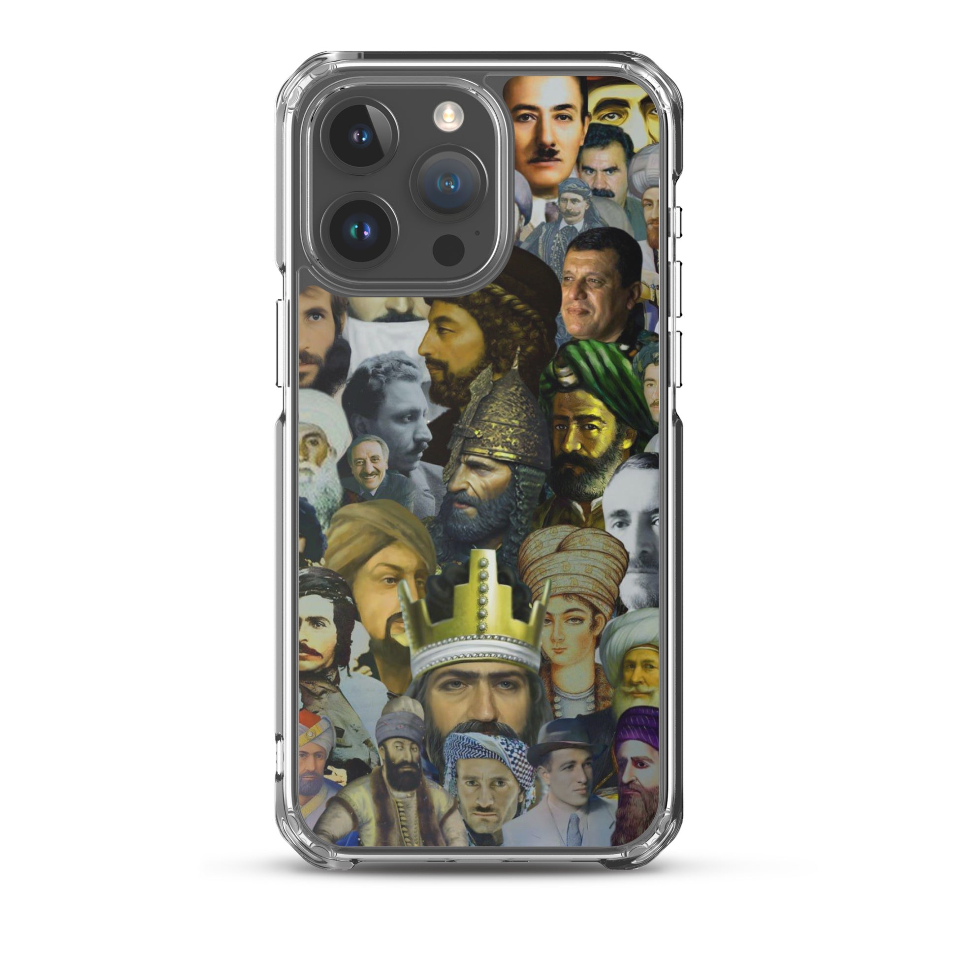 Kurdistan Clear iPhone Case | Em ê ji bîr nekin Kurdish Design - Kurdish Identity Phone Case | MarsoniPrint