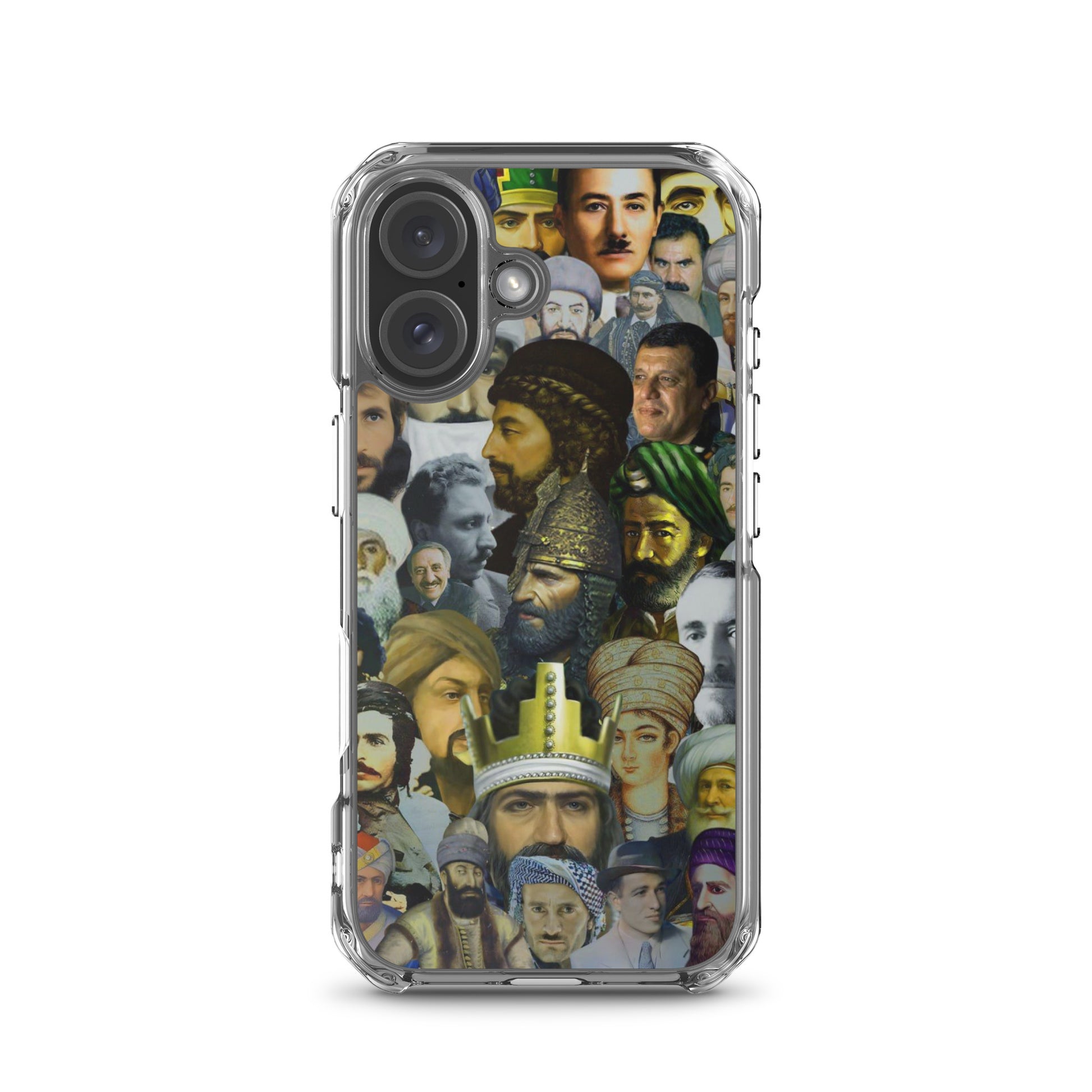 Kurdistan Clear iPhone Case | Em ê ji bîr nekin Kurdish Design - Kurdish Identity Phone Case | MarsoniPrint