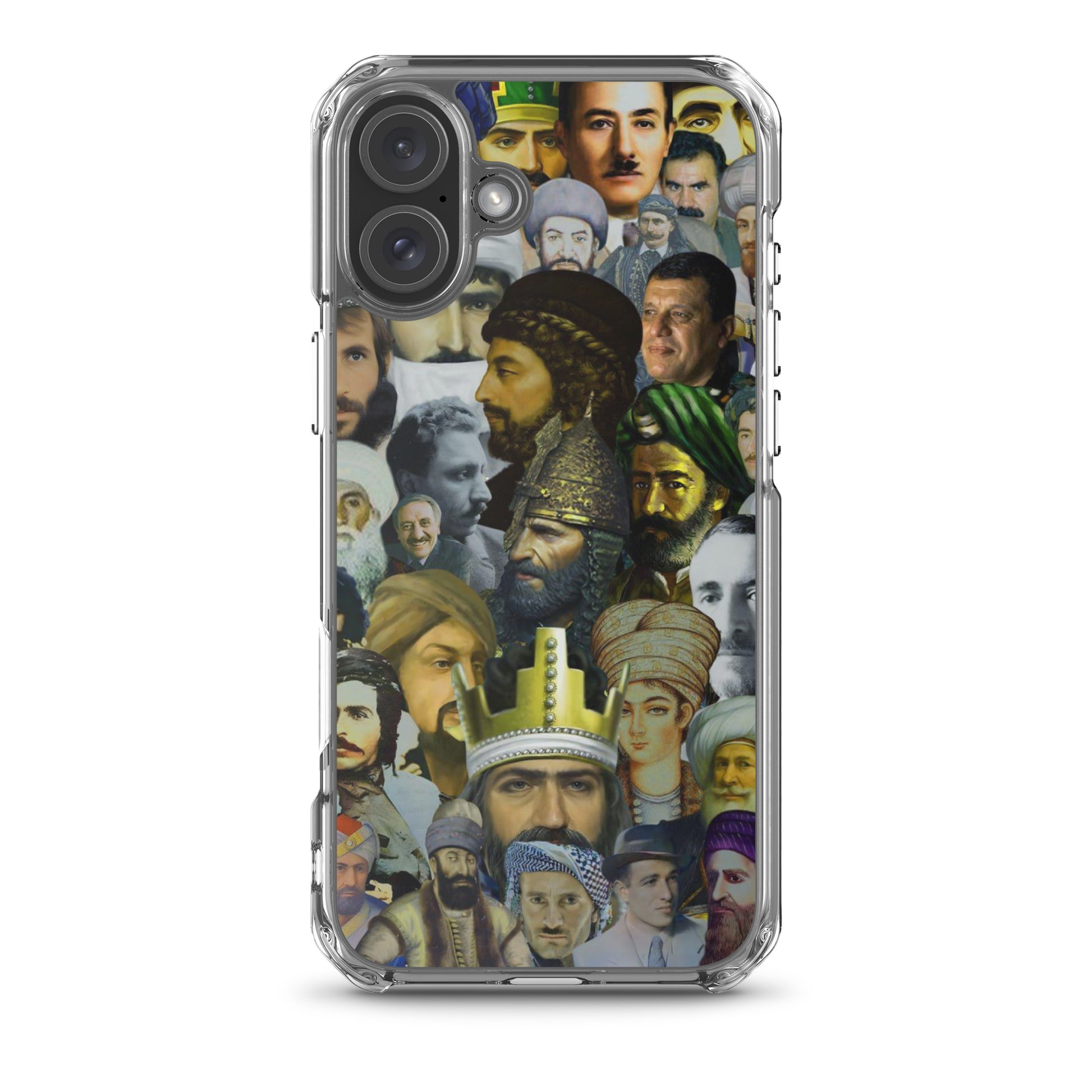 Kurdistan Clear iPhone Case | Em ê ji bîr nekin Kurdish Design - Kurdish Identity Phone Case | MarsoniPrint