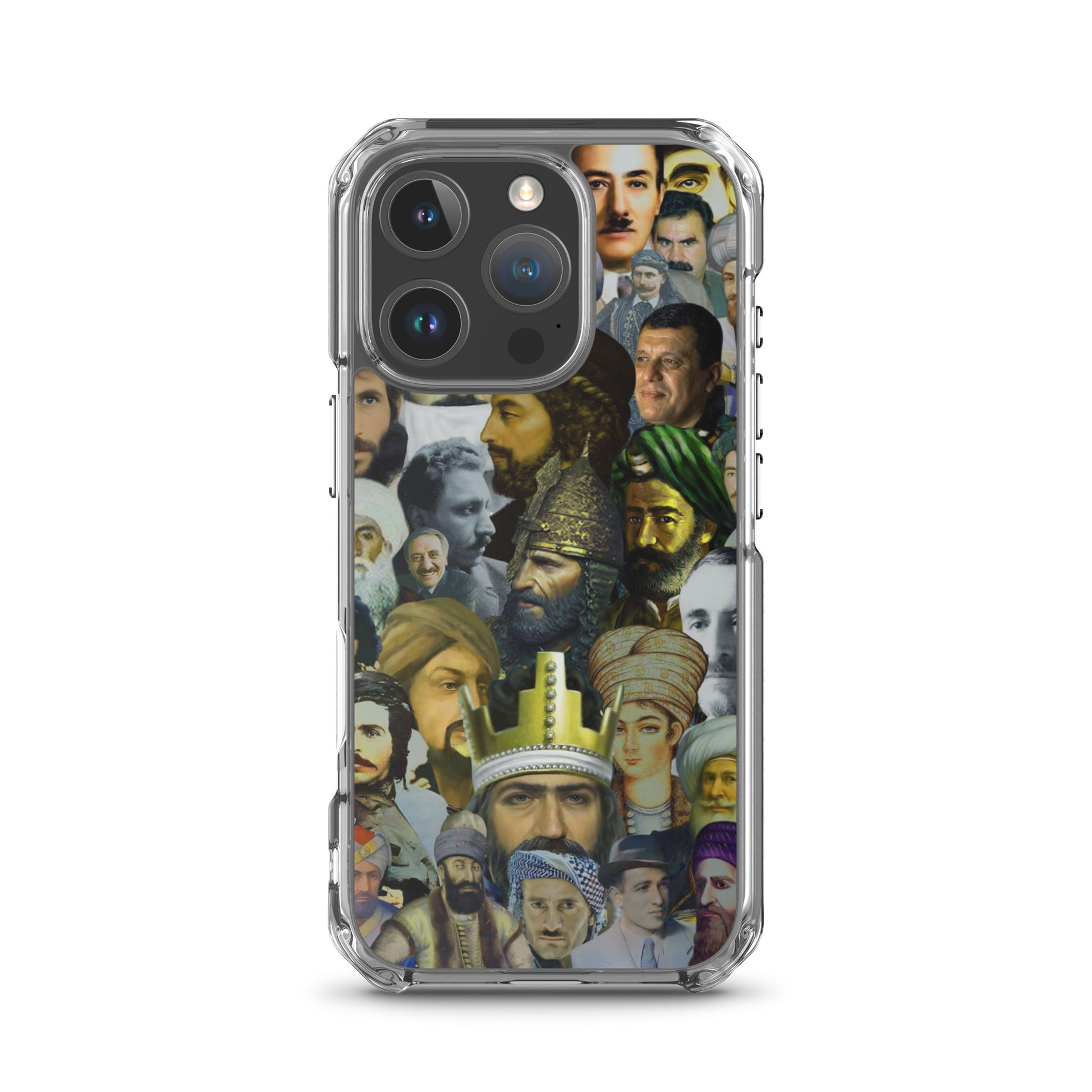 Kurdistan Clear iPhone Case | Em ê ji bîr nekin Kurdish Design - Kurdish Identity Phone Case | MarsoniPrint