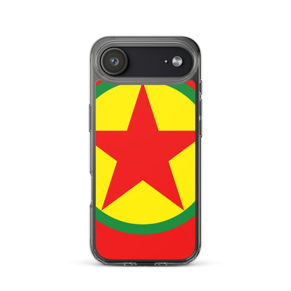 Kurdistan Clear iPhone Case | Kurdish Identity Phone Case - Kurdish Identity Phone Case | MarsoniPrint