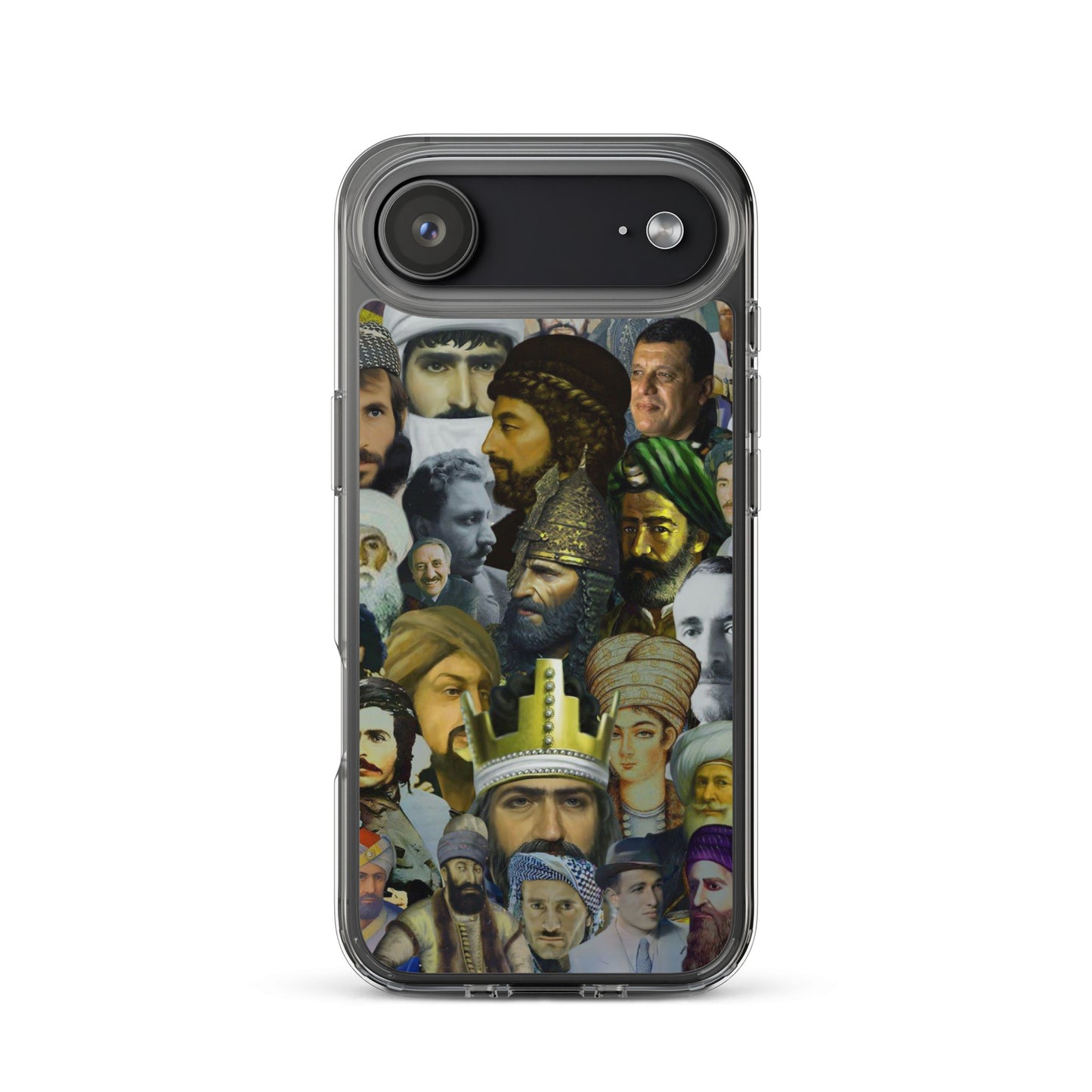 Kurdistan Clear iPhone Case | Em ê ji bîr nekin Kurdish Design - Kurdish Identity Phone Case | MarsoniPrint