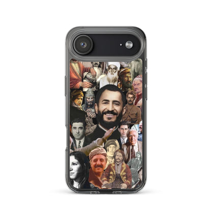 Kurdistan Leaders Clear iPhone Case | Em ji bîr nekin - Kurdish Identity Phone Case | MarsoniPrint