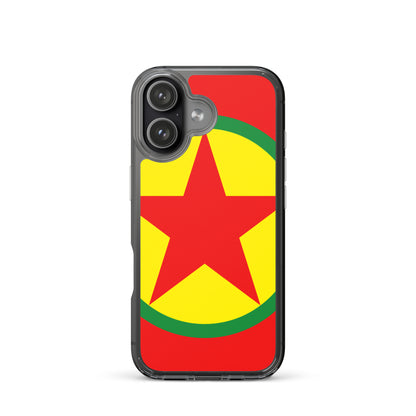 Kurdistan Clear iPhone Case | Kurdish Identity Phone Case - Kurdish Identity Phone Case | MarsoniPrint