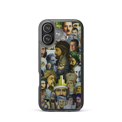 Kurdistan Clear iPhone Case | Em ê ji bîr nekin Kurdish Design - Kurdish Identity Phone Case | MarsoniPrint