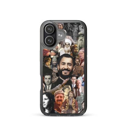 Kurdistan Leaders Clear iPhone Case | Em ji bîr nekin - Kurdish Identity Phone Case | MarsoniPrint