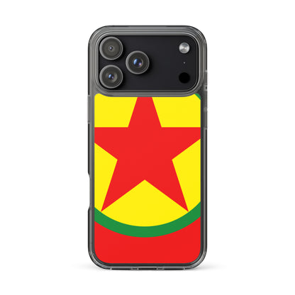 Kurdistan Clear iPhone Case | Kurdish Identity Phone Case - Kurdish Identity Phone Case | MarsoniPrint