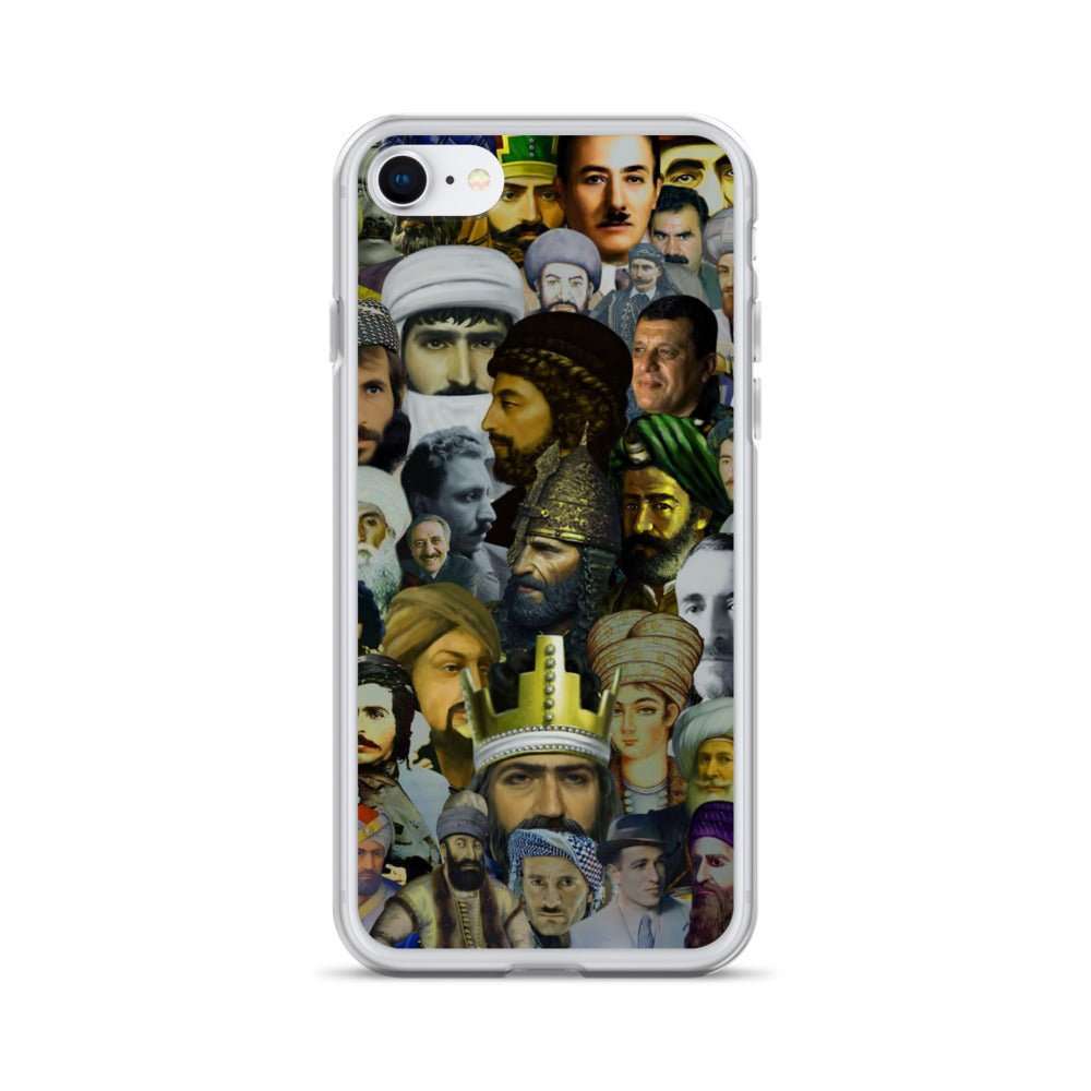 Kurdistan Clear iPhone Case | Em ê ji bîr nekin Kurdish Design - Kurdish Identity Phone Case | MarsoniPrint