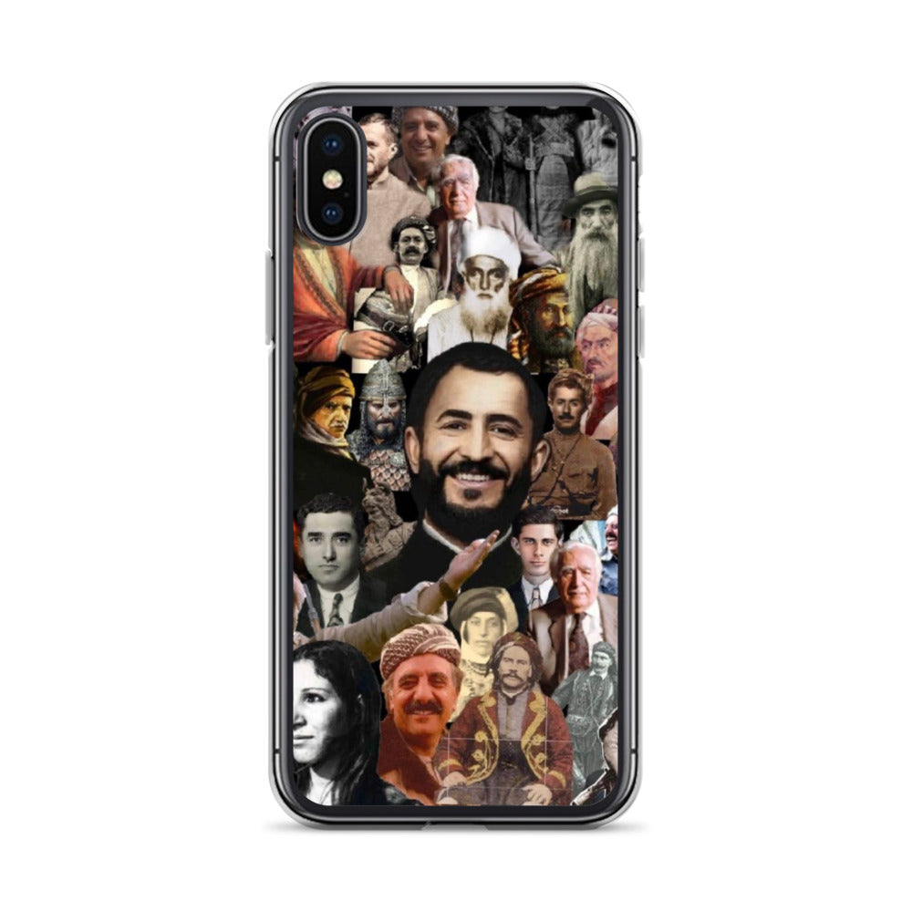 Kurdistan Leaders Clear iPhone Case | Em ji bîr nekin - Kurdish Identity Phone Case | MarsoniPrint