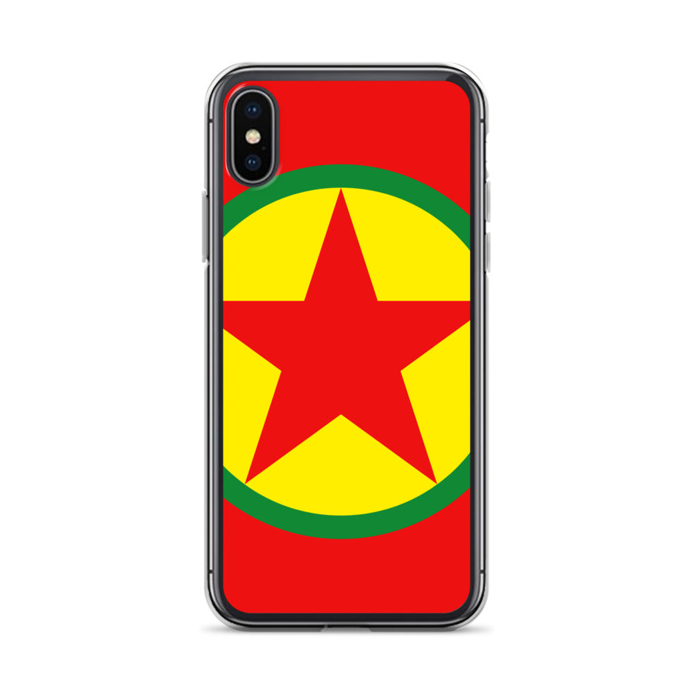 Kurdistan Clear iPhone Case | Kurdish Identity Phone Case - Kurdish Identity Phone Case | MarsoniPrint