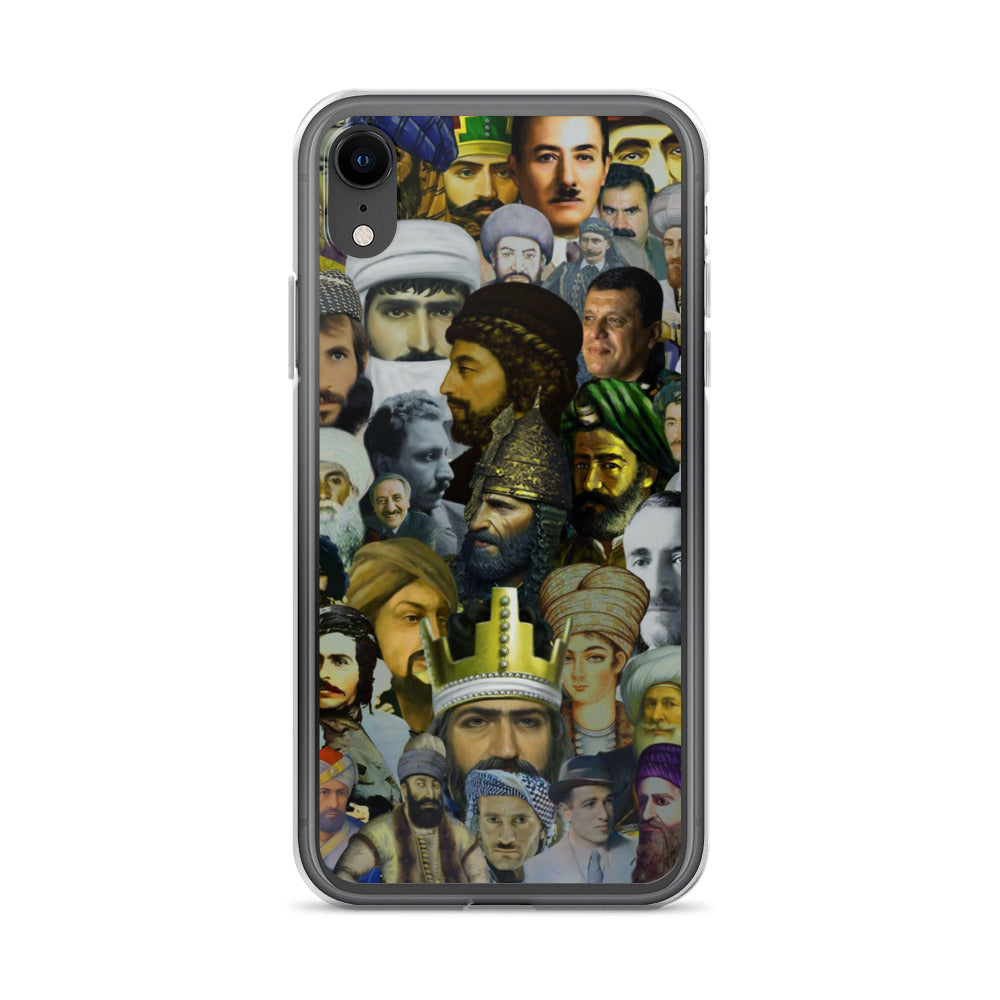 Kurdistan Clear iPhone Case | Em ê ji bîr nekin Kurdish Design - Kurdish Identity Phone Case | MarsoniPrint
