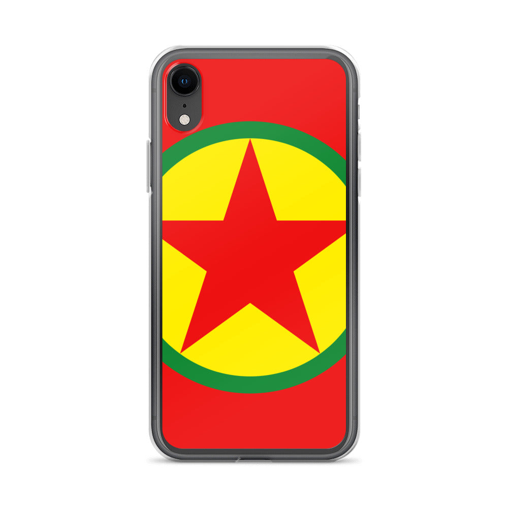 Kurdistan Clear iPhone Case | Kurdish Identity Phone Case - Kurdish Identity Phone Case | MarsoniPrint