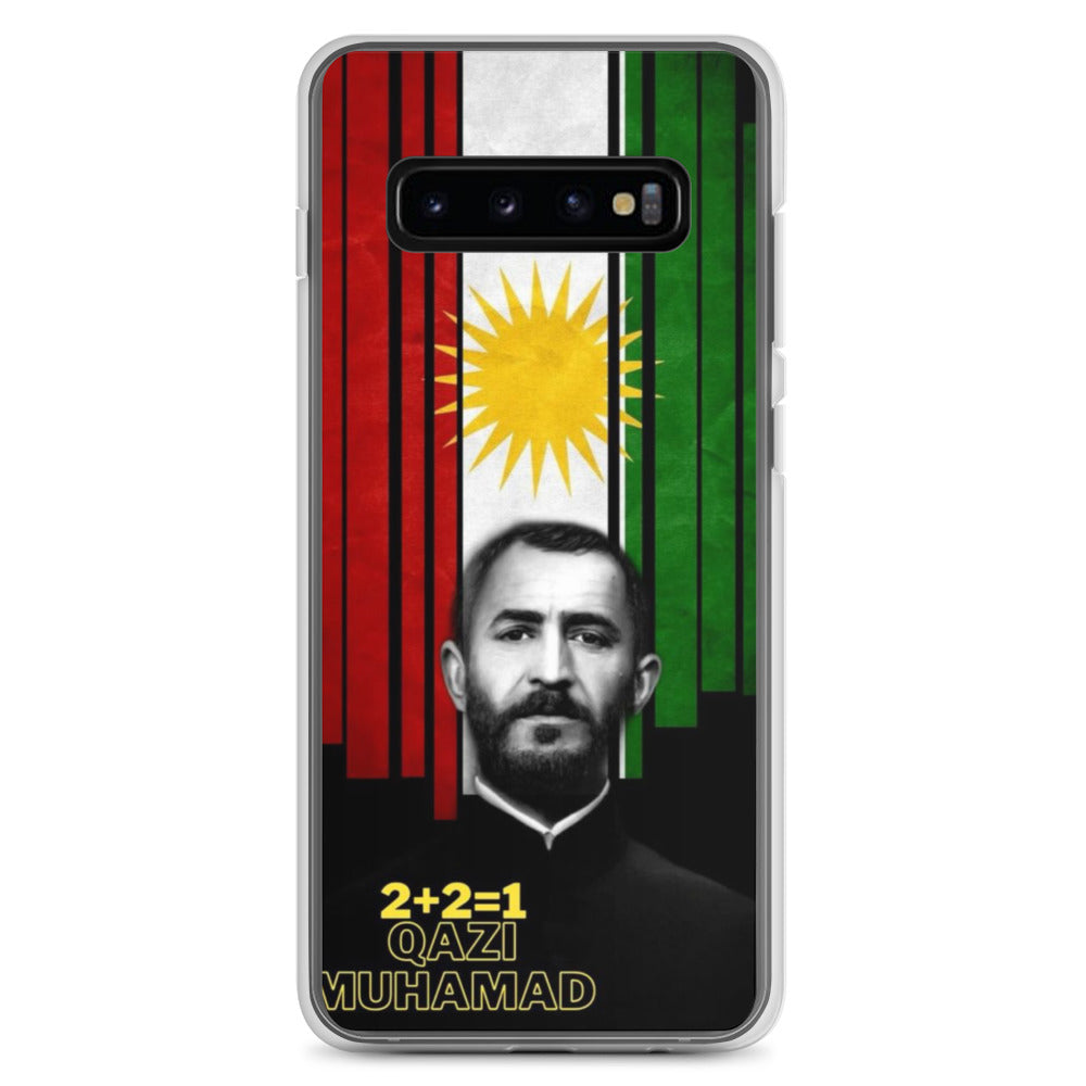 Qazi Muhamad Kurdistan Flag Samsung Case | Kurdish 2+2=1 - Kurdish Identity Phone Case | MarsoniPrint