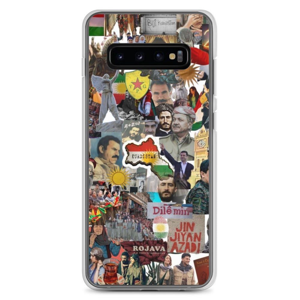 Kurdistan Clear Samsung Case | Em ji bîr nekin - Kurdish Identity Phone Case | MarsoniPrint