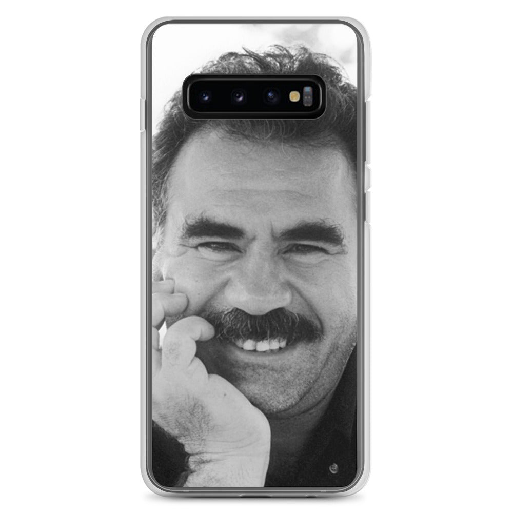 Brez Abdullah Ocalan Clear Samsung Case | Kurdish Phone Case - Kurdish Identity Phone Case | MarsoniPrint
