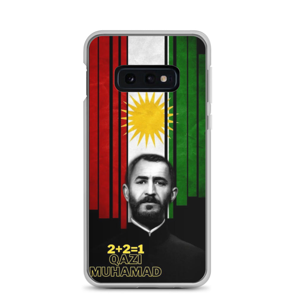 Qazi Muhamad Kurdistan Flag Samsung Case | Kurdish 2+2=1 - Kurdish Identity Phone Case | MarsoniPrint