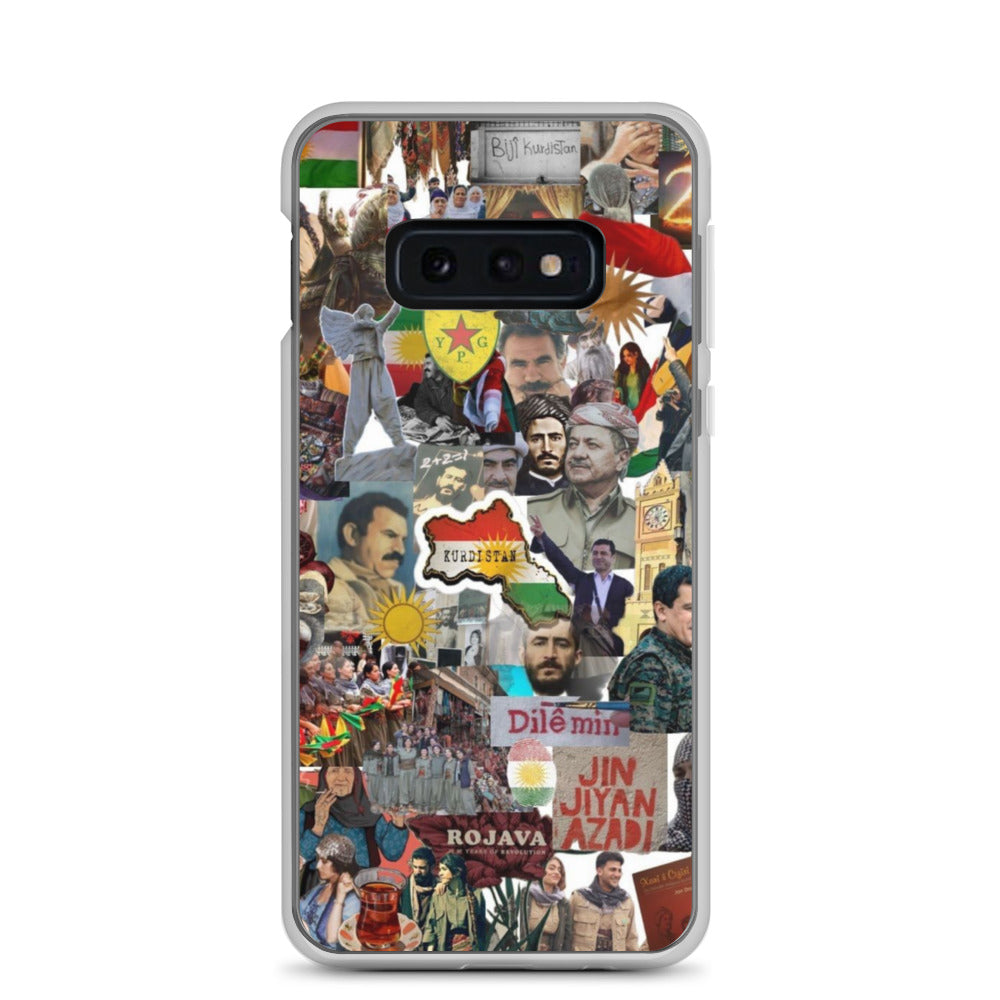 Kurdistan Clear Samsung Case | Em ji bîr nekin - Kurdish Identity Phone Case | MarsoniPrint