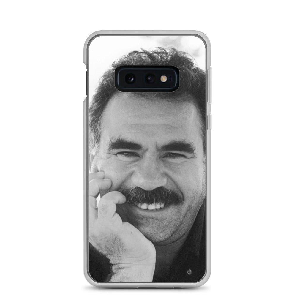Brez Abdullah Ocalan Clear Samsung Case | Kurdish Phone Case - Kurdish Identity Phone Case | MarsoniPrint