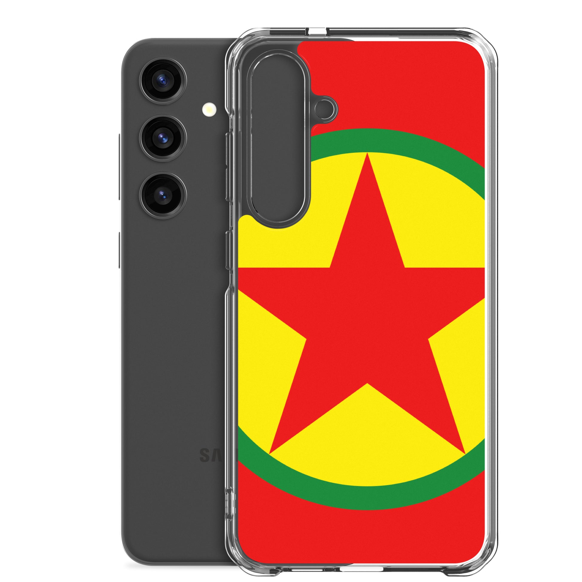 Kurdistan Cultural Clear Samsung Case | Kurdish Identity - Kurdish Identity Phone Case | MarsoniPrint