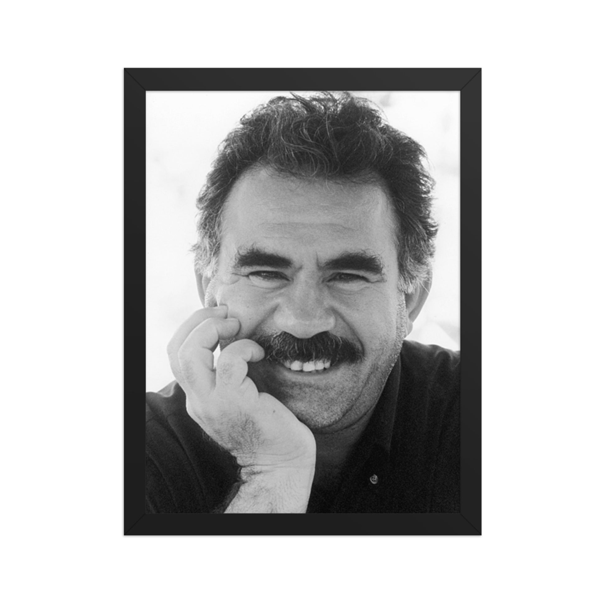 Abdullah Ocalan Framed Poster | Kurdish APO Art - Kurdish Wall Art Poster | MarsoniPrint