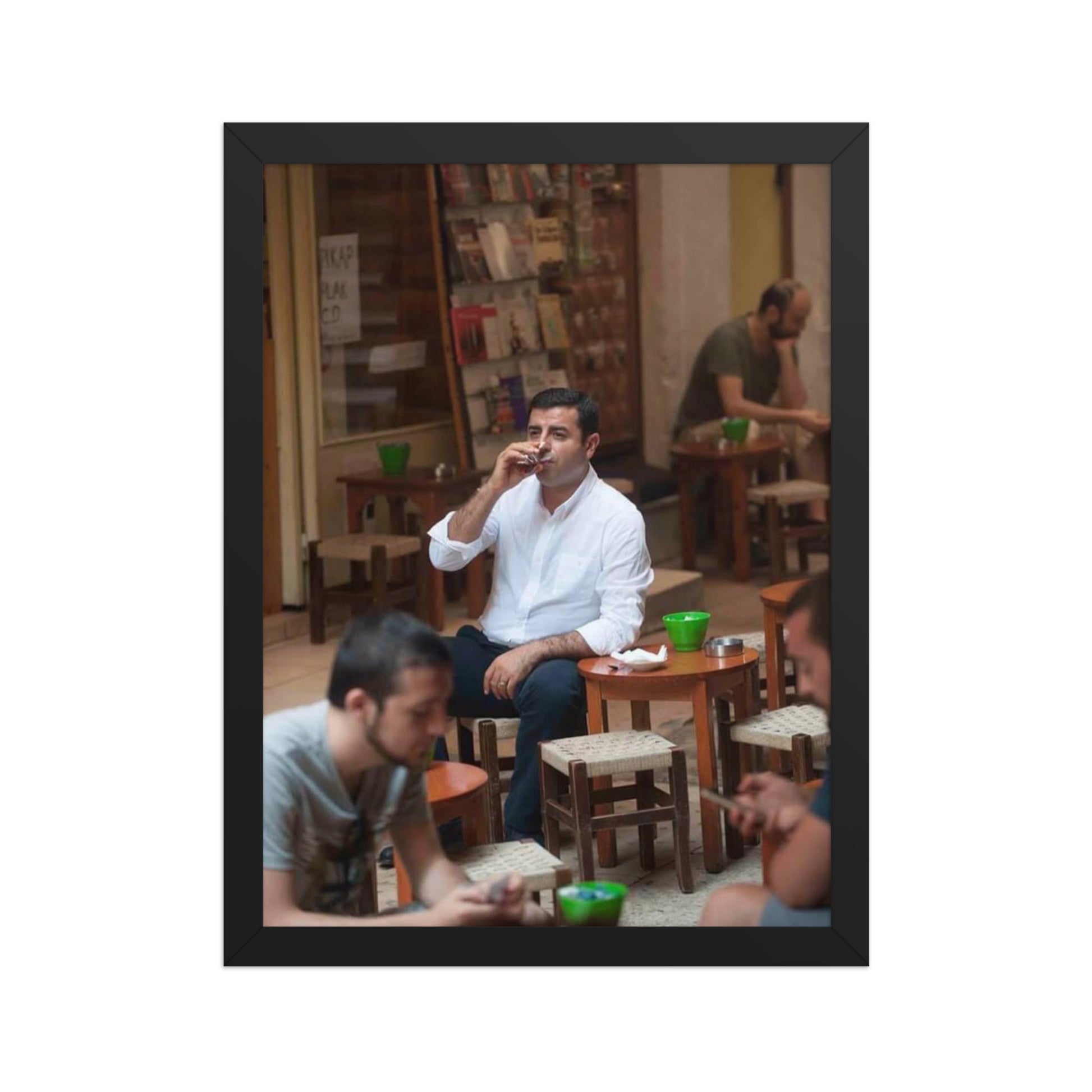Selahattin Demirtaş 2+2=1 Framed Poster - Kurdish Wall Art Poster | MarsoniPrint