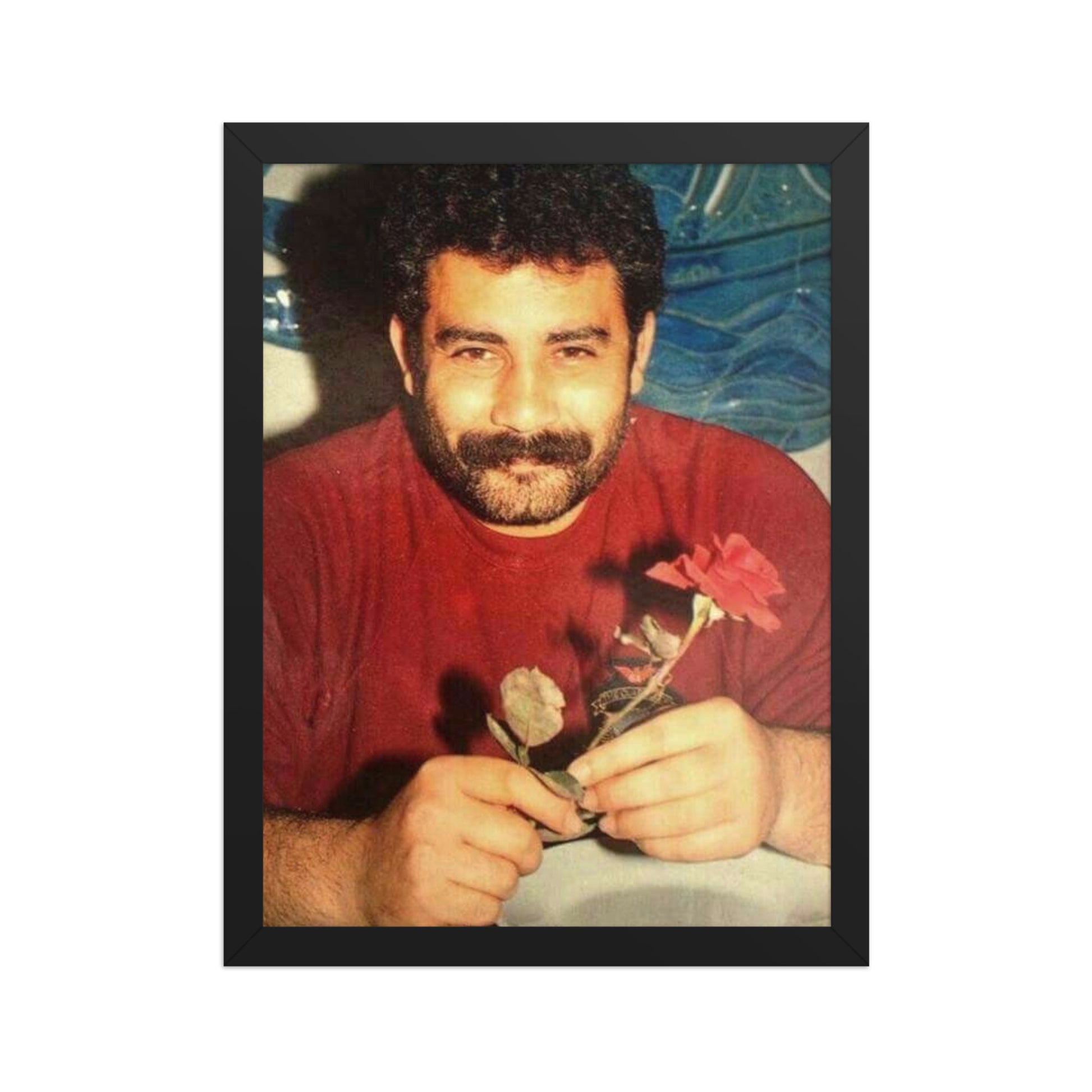 Ahmet Kaya Legacy Framed Poster | Kurdish Music Wall Art - Kurdish Wall Art Poster | MarsoniPrint