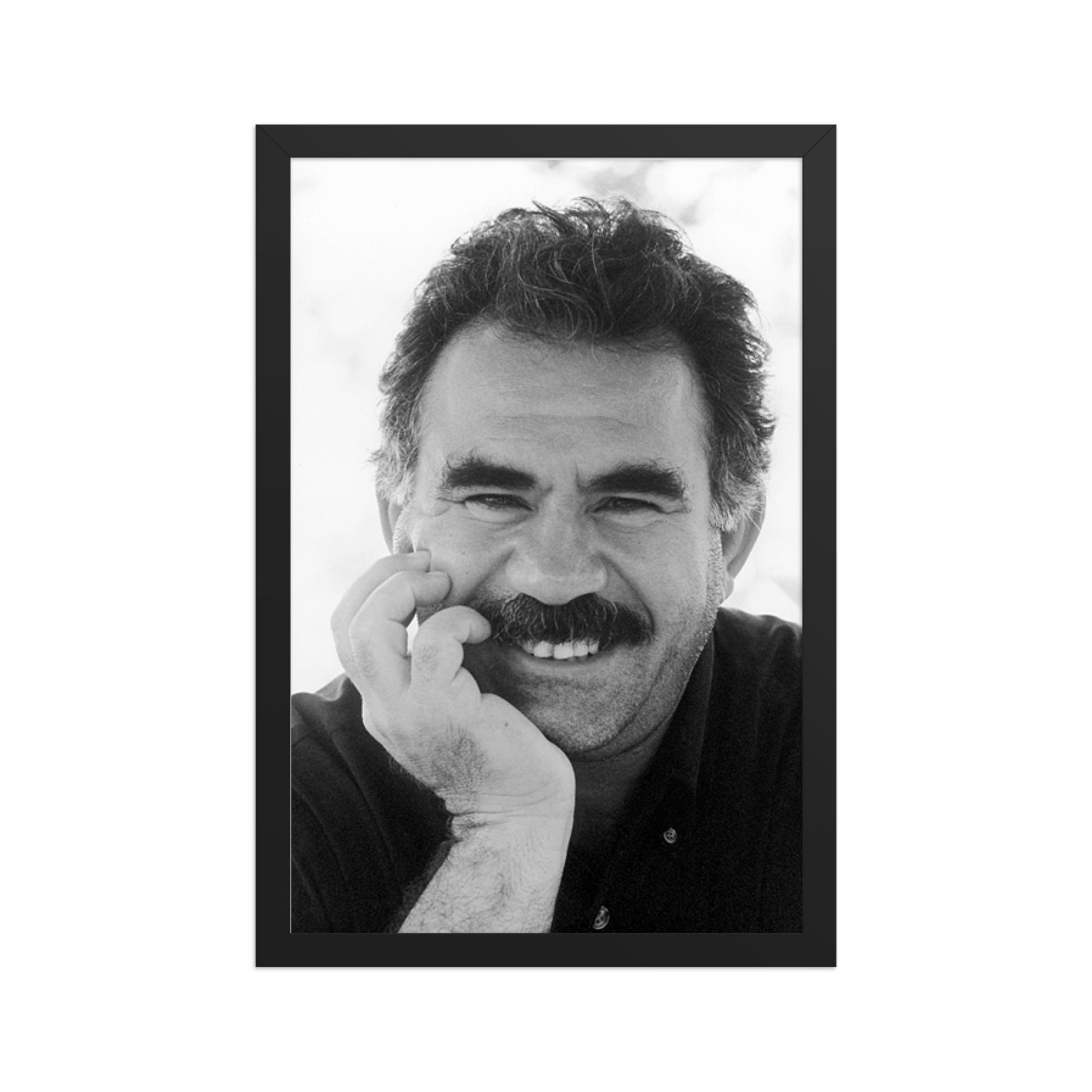 Abdullah Ocalan Framed Poster | Kurdish APO Art - Kurdish Wall Art Poster | MarsoniPrint