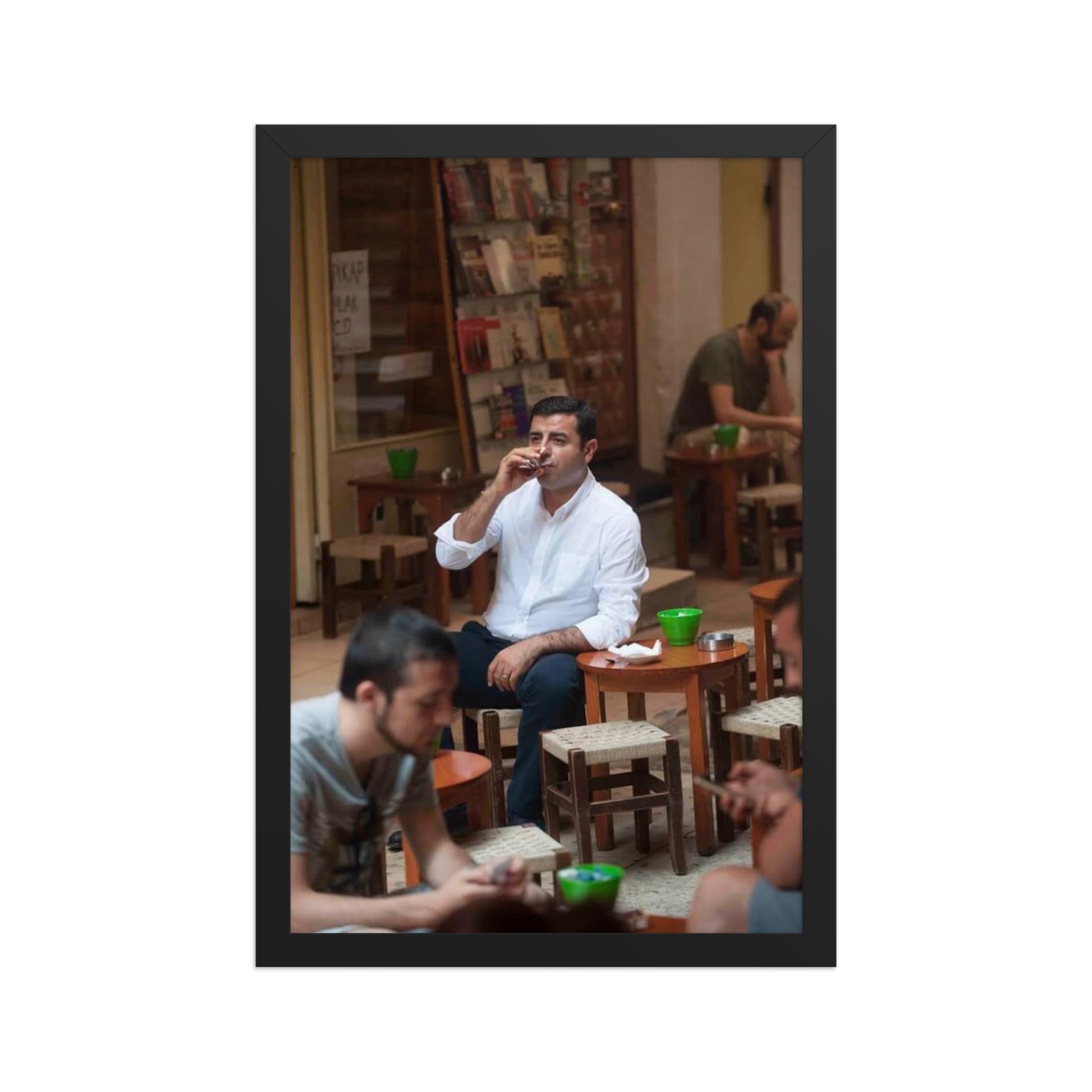 Selahattin Demirtaş 2+2=1 Framed Poster - Kurdish Wall Art Poster | MarsoniPrint