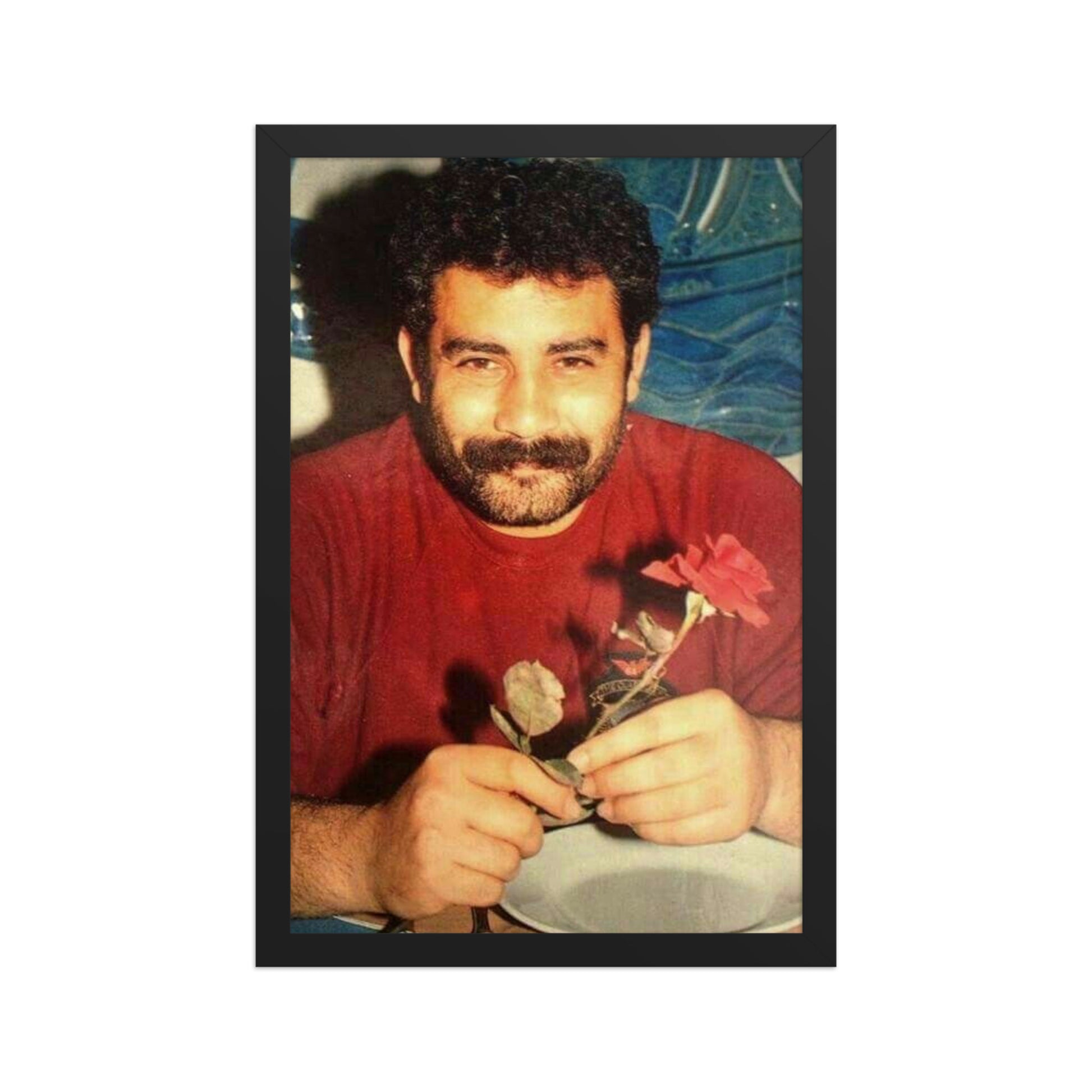 Ahmet Kaya Legacy Framed Poster | Kurdish Music Wall Art - Kurdish Wall Art Poster | MarsoniPrint