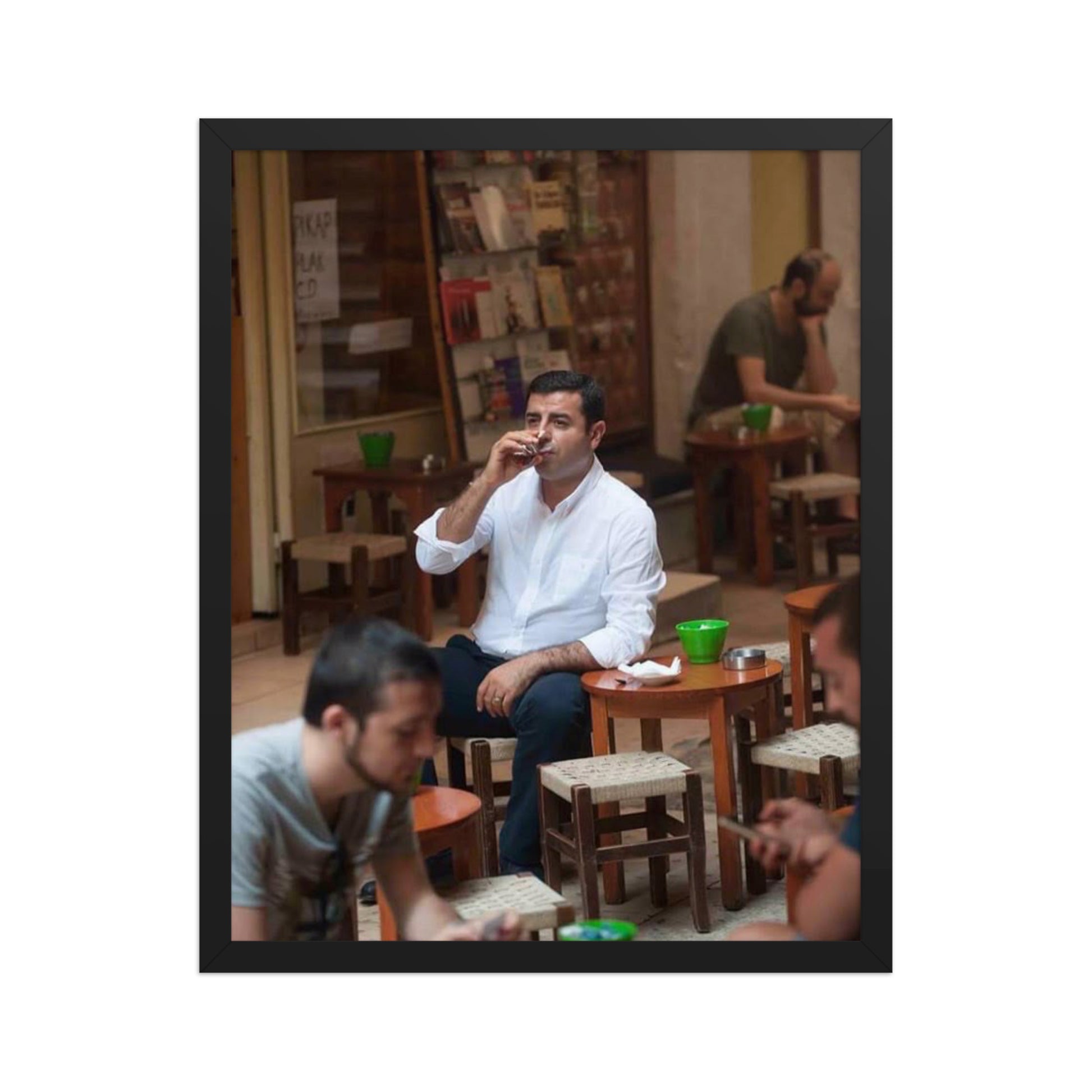 Selahattin Demirtaş 2+2=1 Framed Poster - Kurdish Wall Art Poster | MarsoniPrint